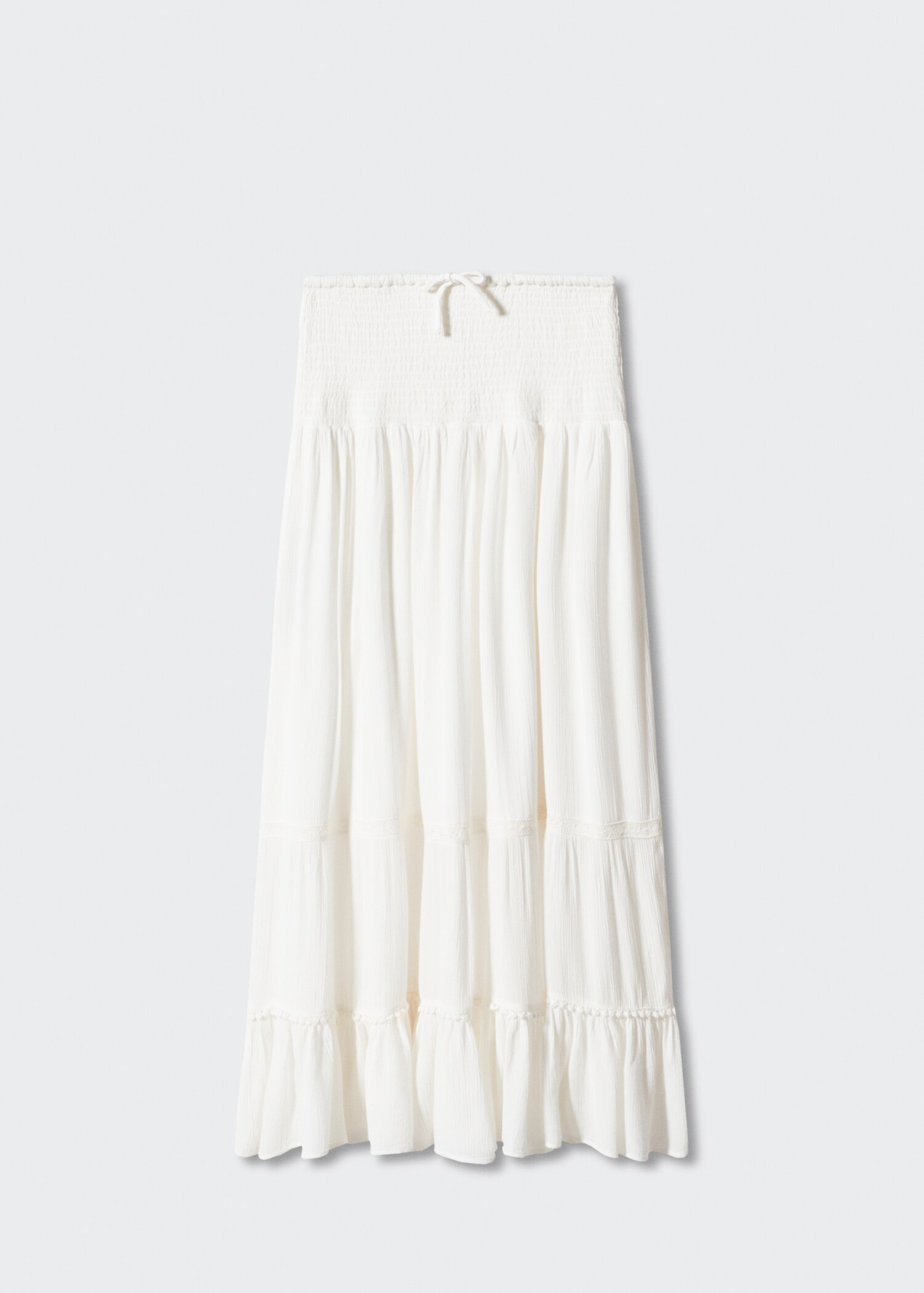 Ruffled long skirt - Article without model