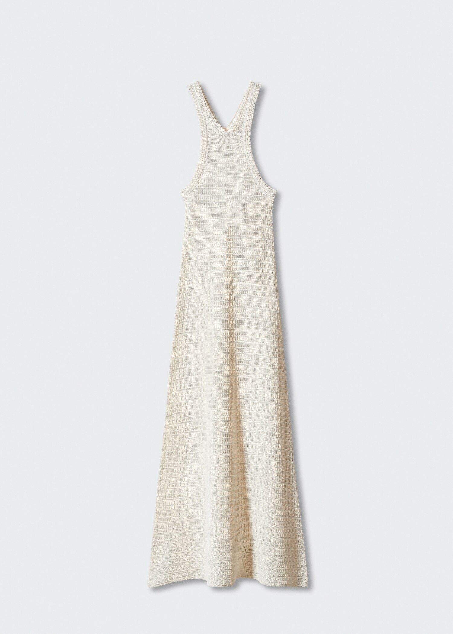 Halter-neck crochet dress - Article without model