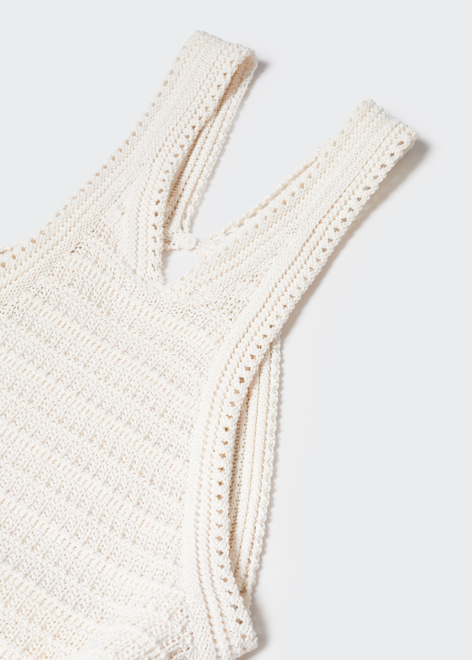 Halter-neck crochet dress - Details of the article 8