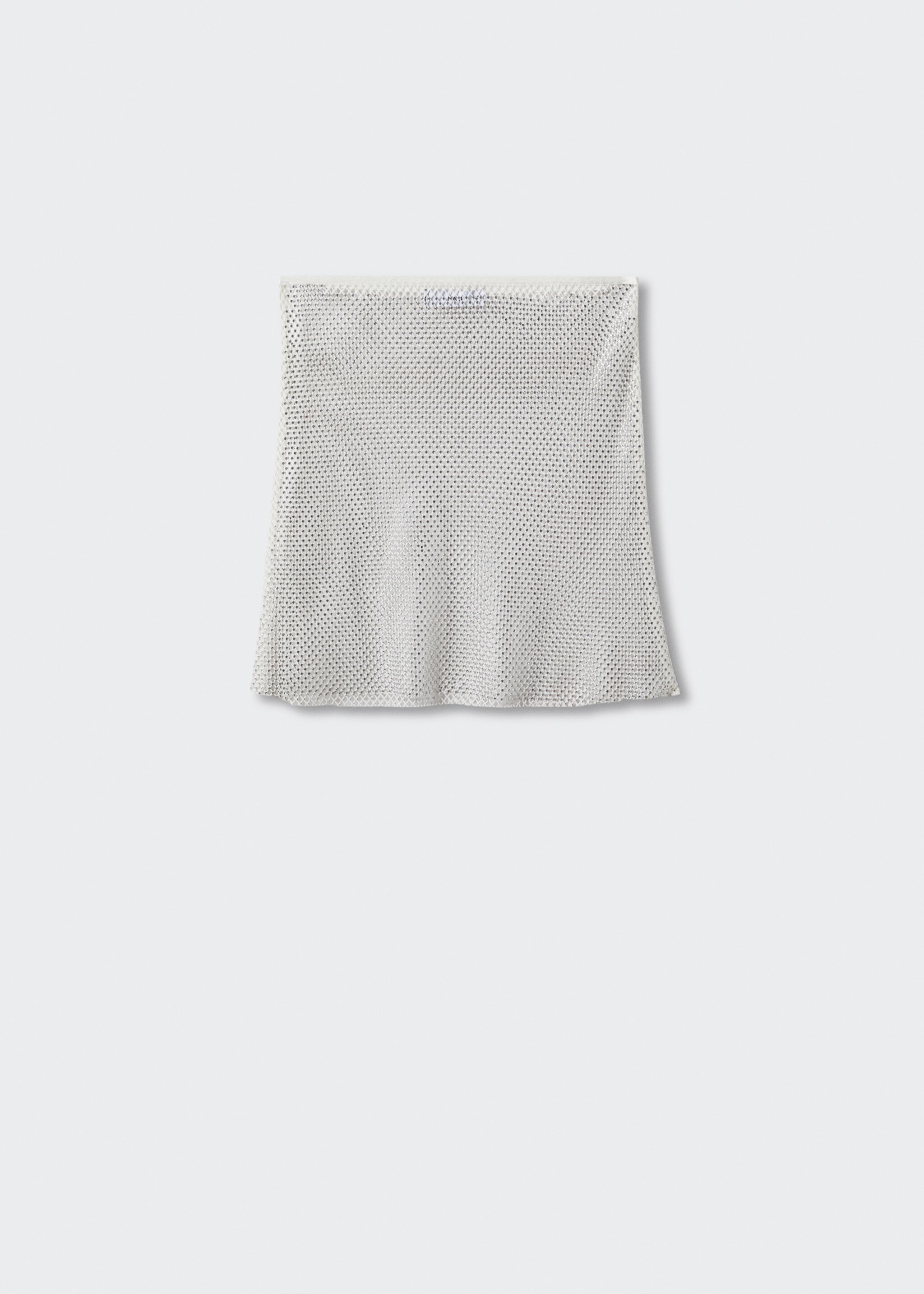 Rhinestone mesh skirt - Article without model