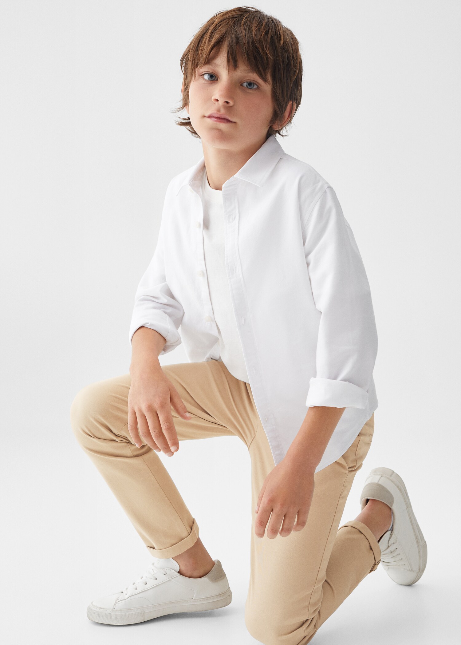 Cotton chinos - Details of the article 2