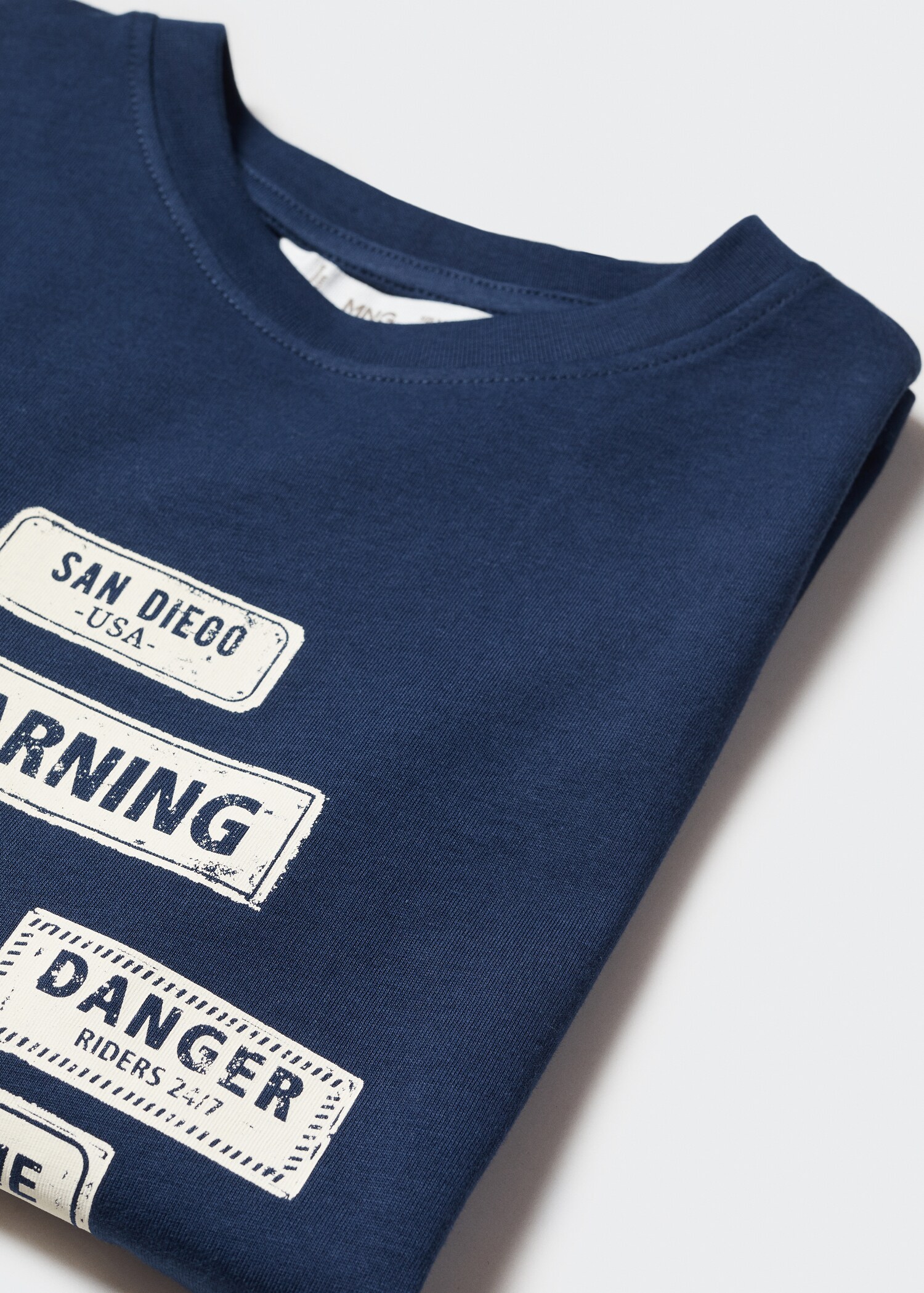 Baumwoll-T-Shirt mit Motiv - Detail des Artikels 8