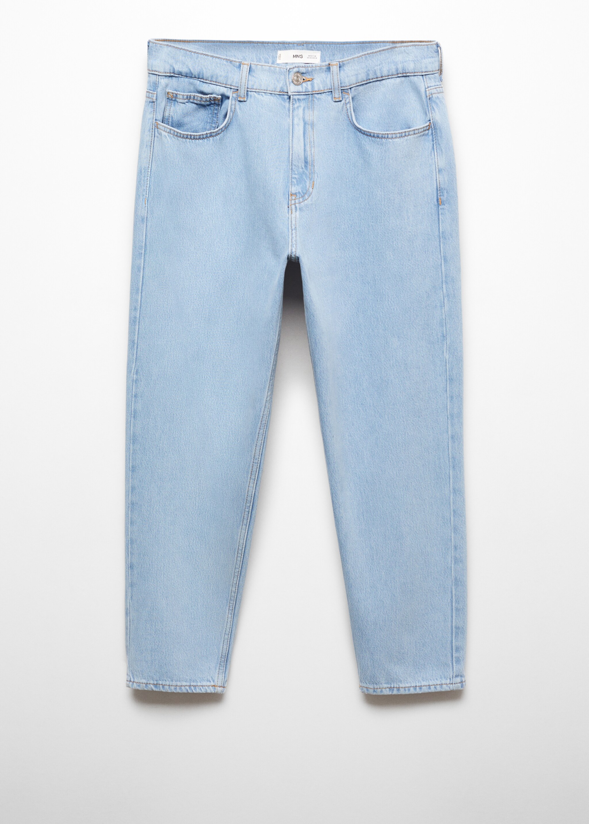Jean léger tapered-fit délavé clair - Article sans modèle