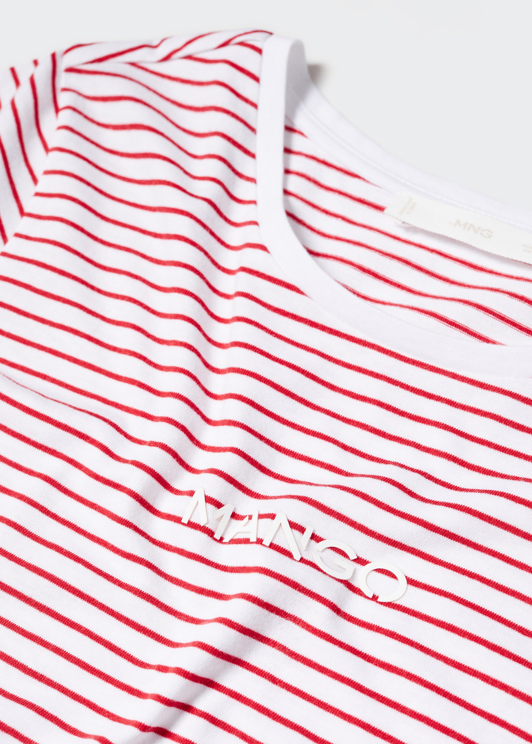 T-shirt rayures logo - Détail de l'article 8