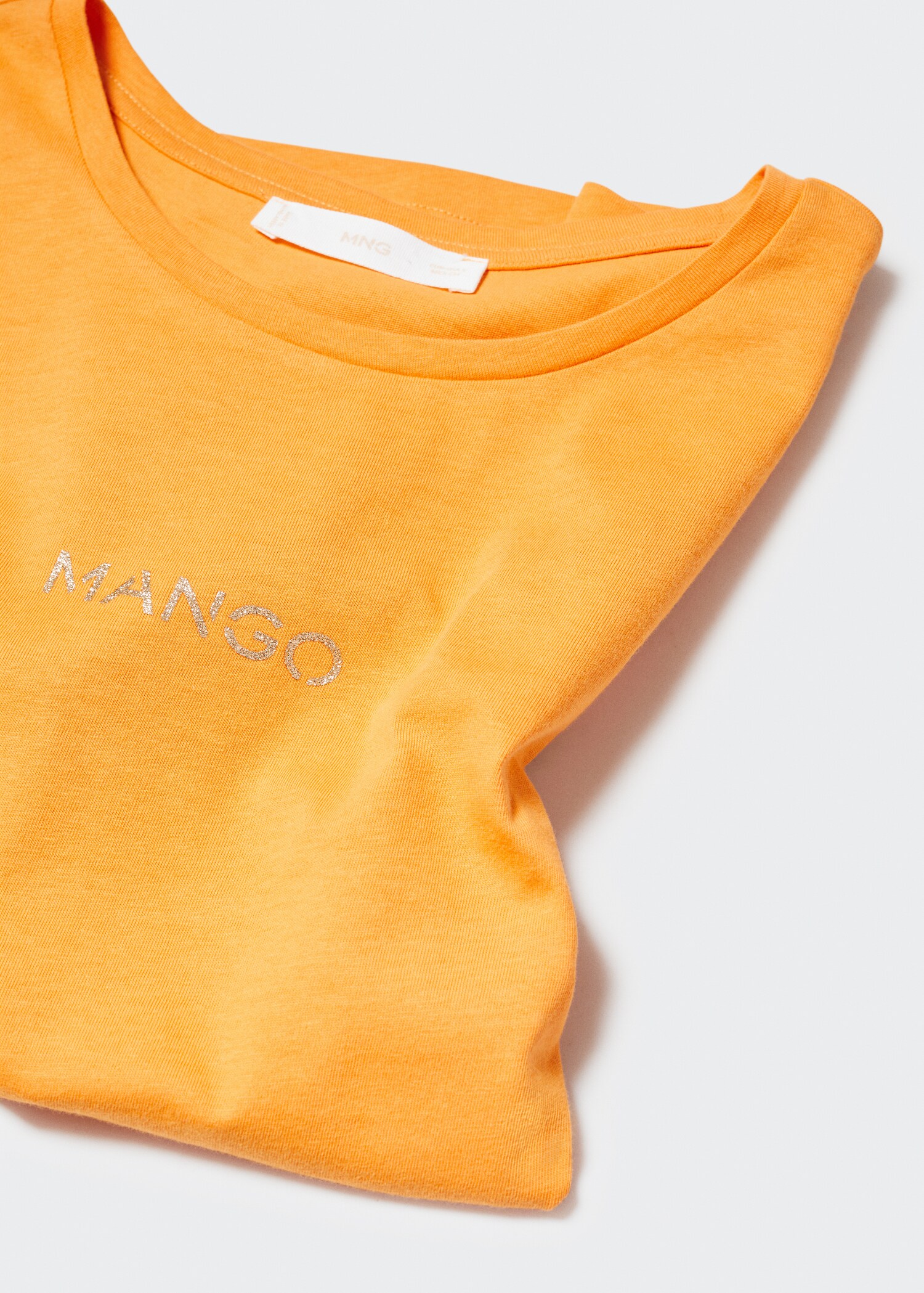T-shirt met metallic logo - Detail van het artikel 8