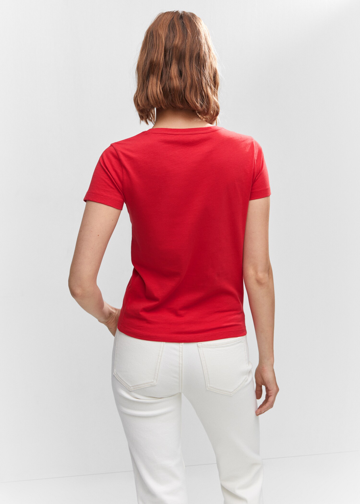 Metallic logo T-shirt - Reverse of the article