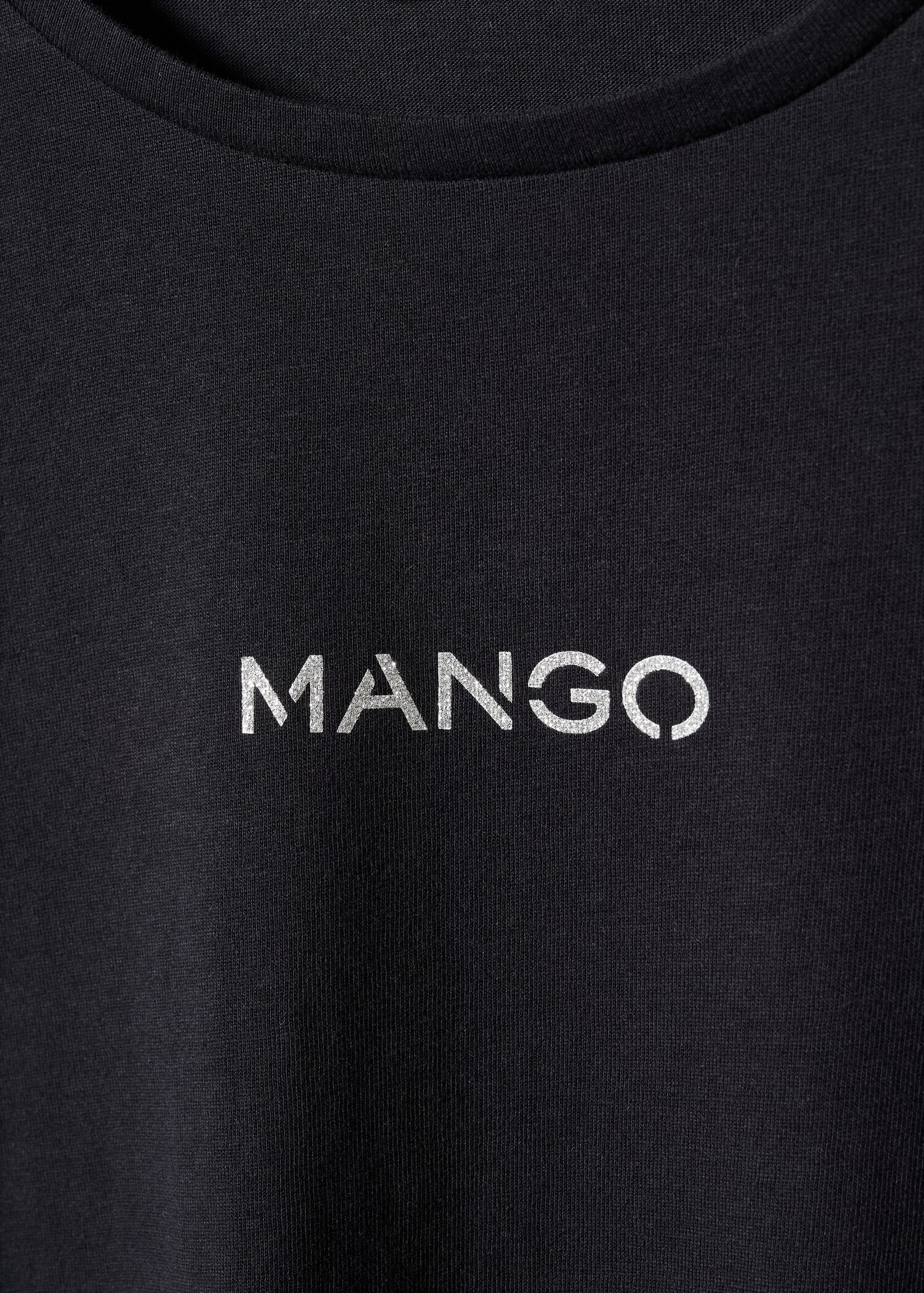 T-shirt met metallic logo - Detail van het artikel 8