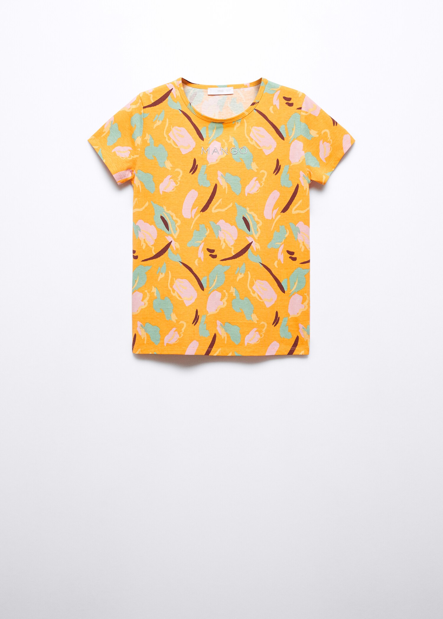 Embroidered logo print t-shirt - Article without model