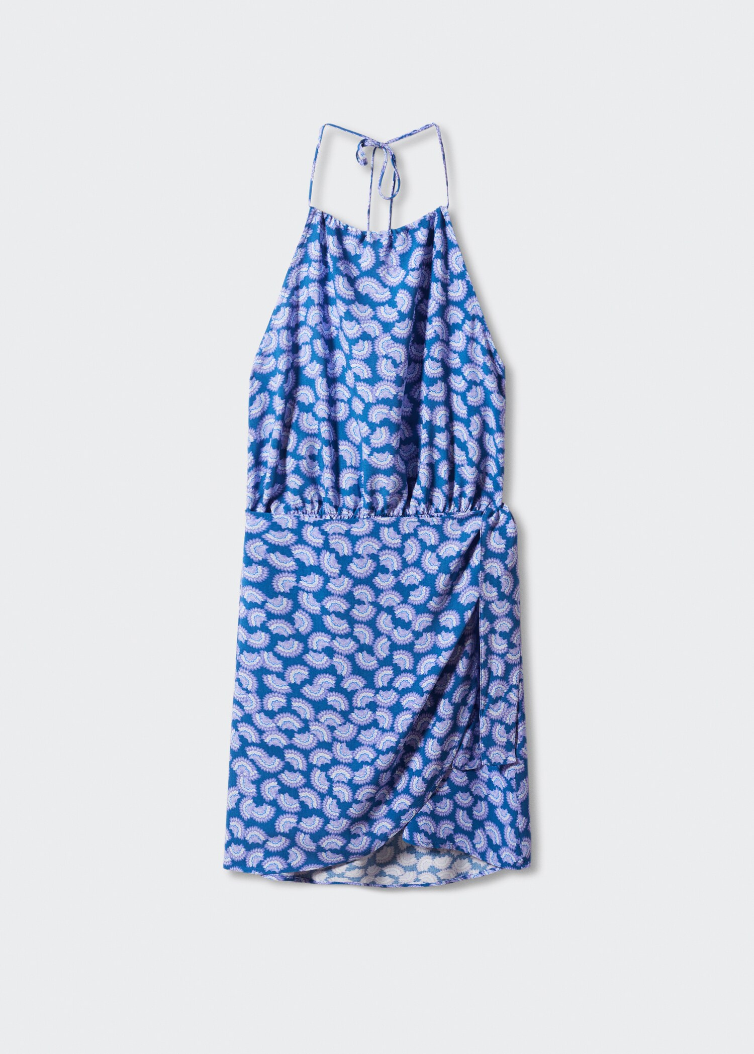 Print wrap dress - Article without model