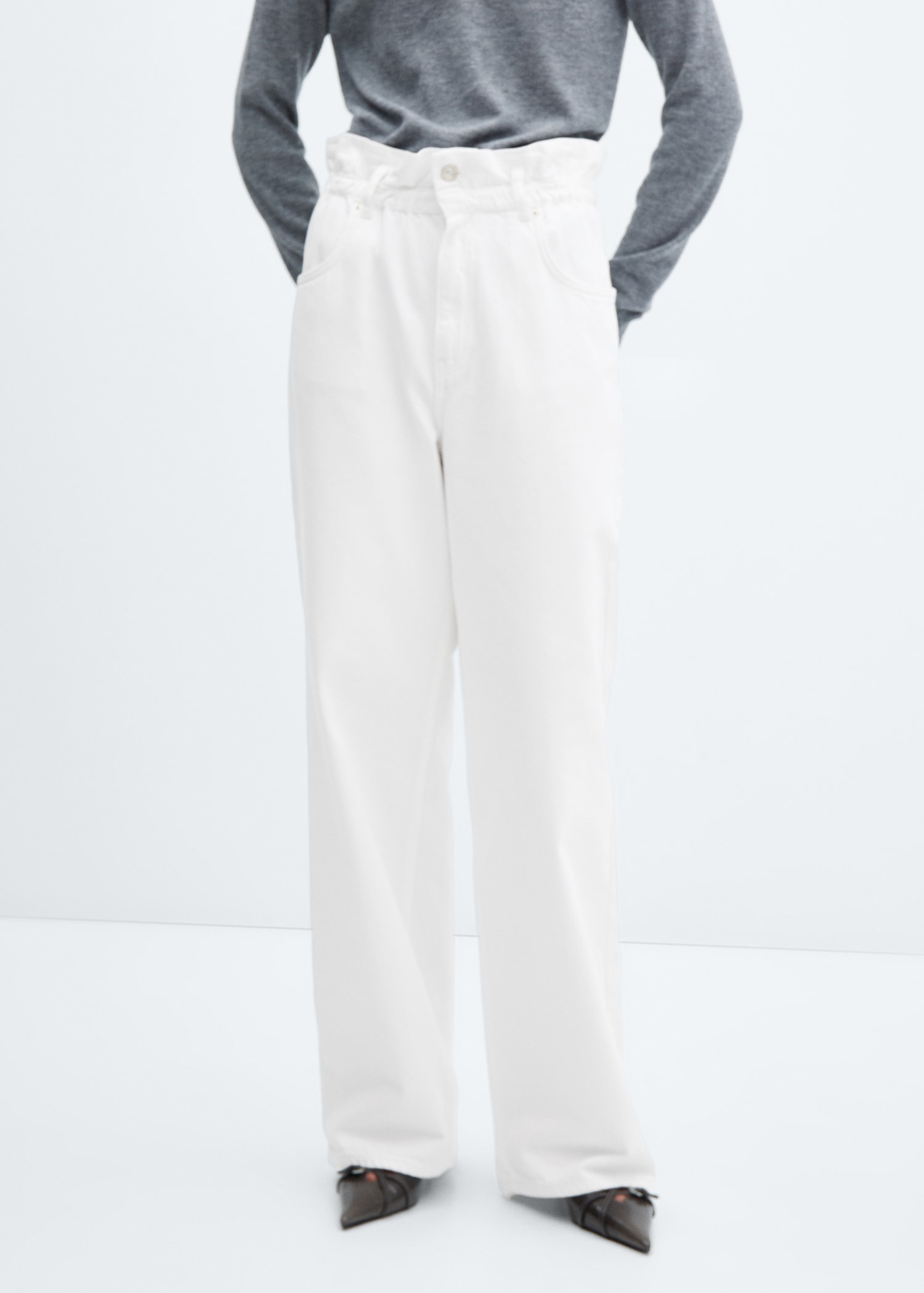 Outfit Con Pantalon Slouchy Blanco Slouchy Pants Slouchy Blanco