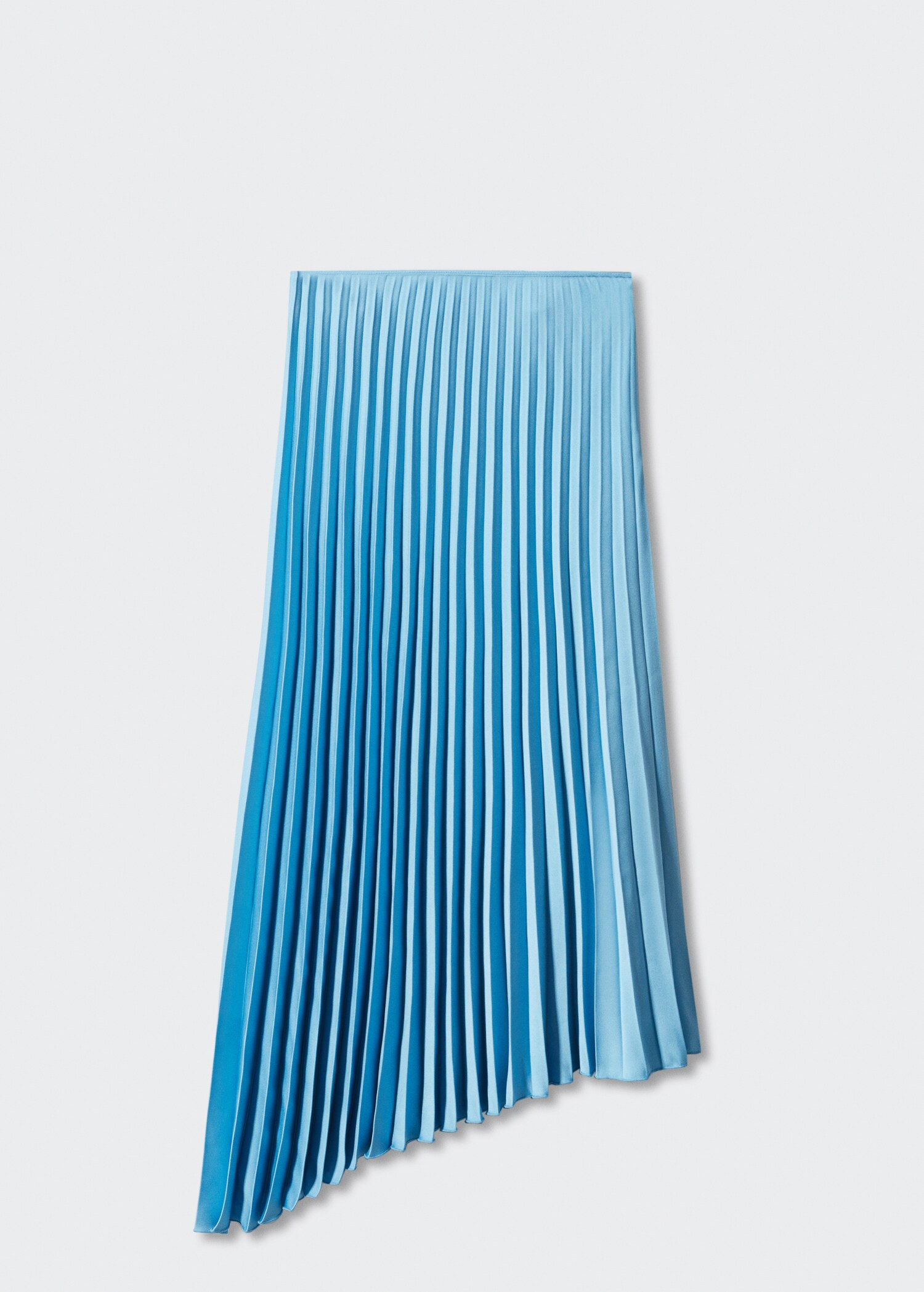 Pleated asymmetric skirt  - Article without model