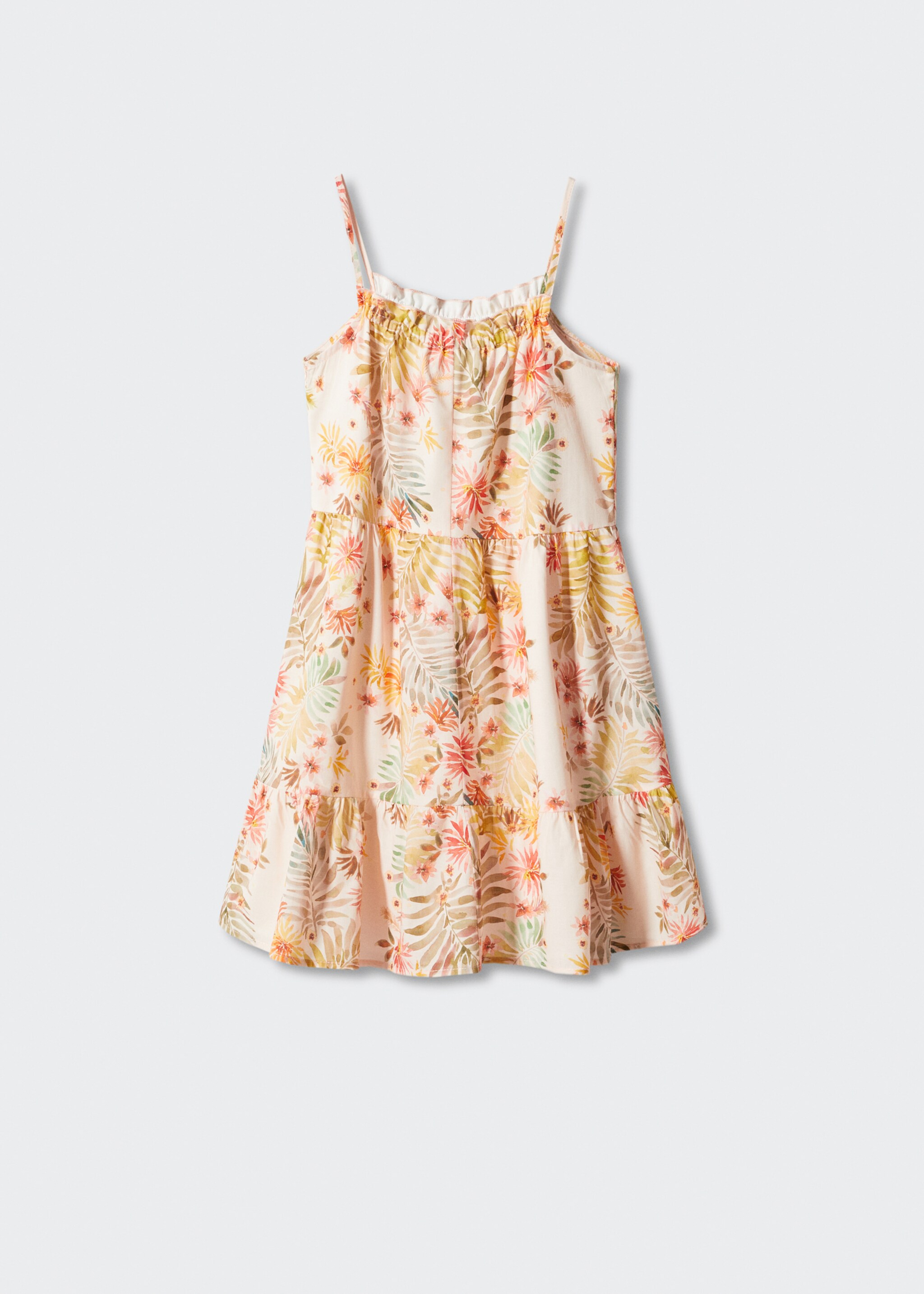 Leaf print dress - Reverse of the article