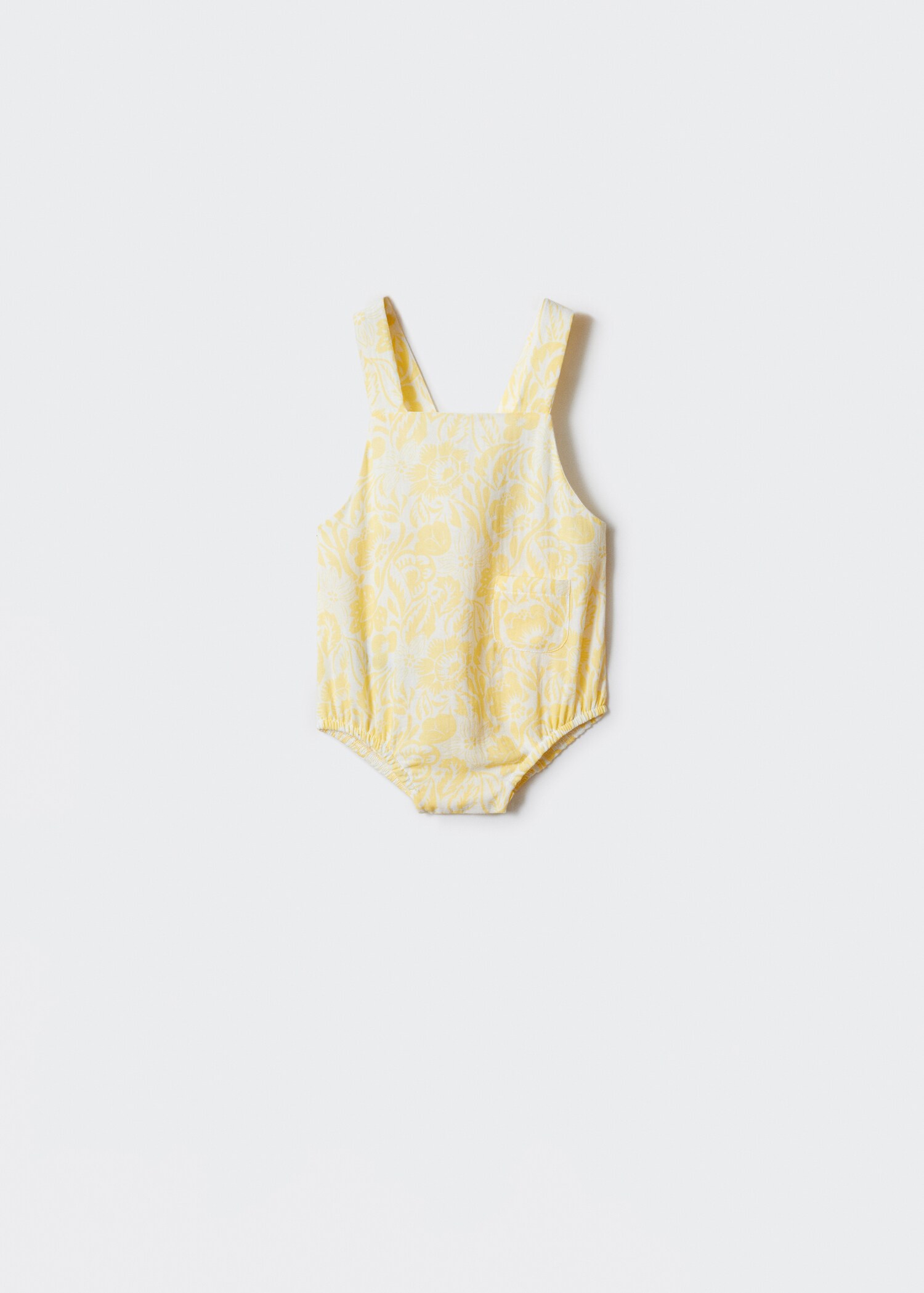 Print cotton one-piece suit - Article without model