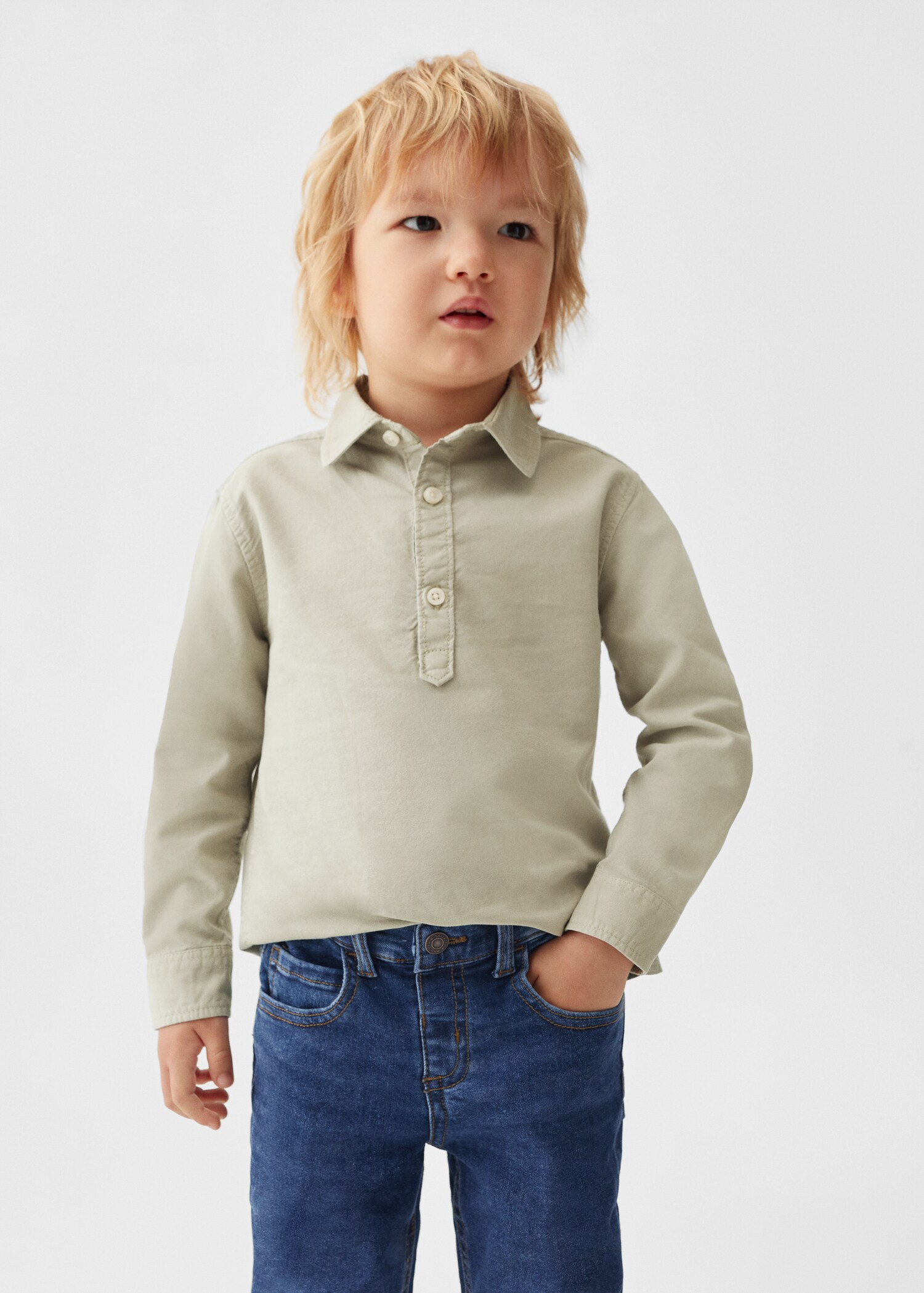 Jean skinny coton - Plan moyen