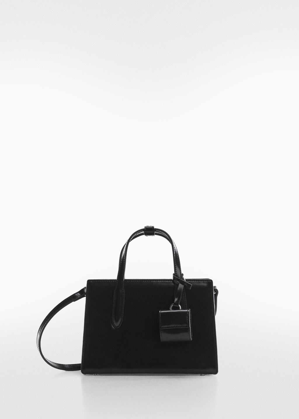 Kleine Shopper in Saffiano Optik Damen MANGO OUTLET Deutschland