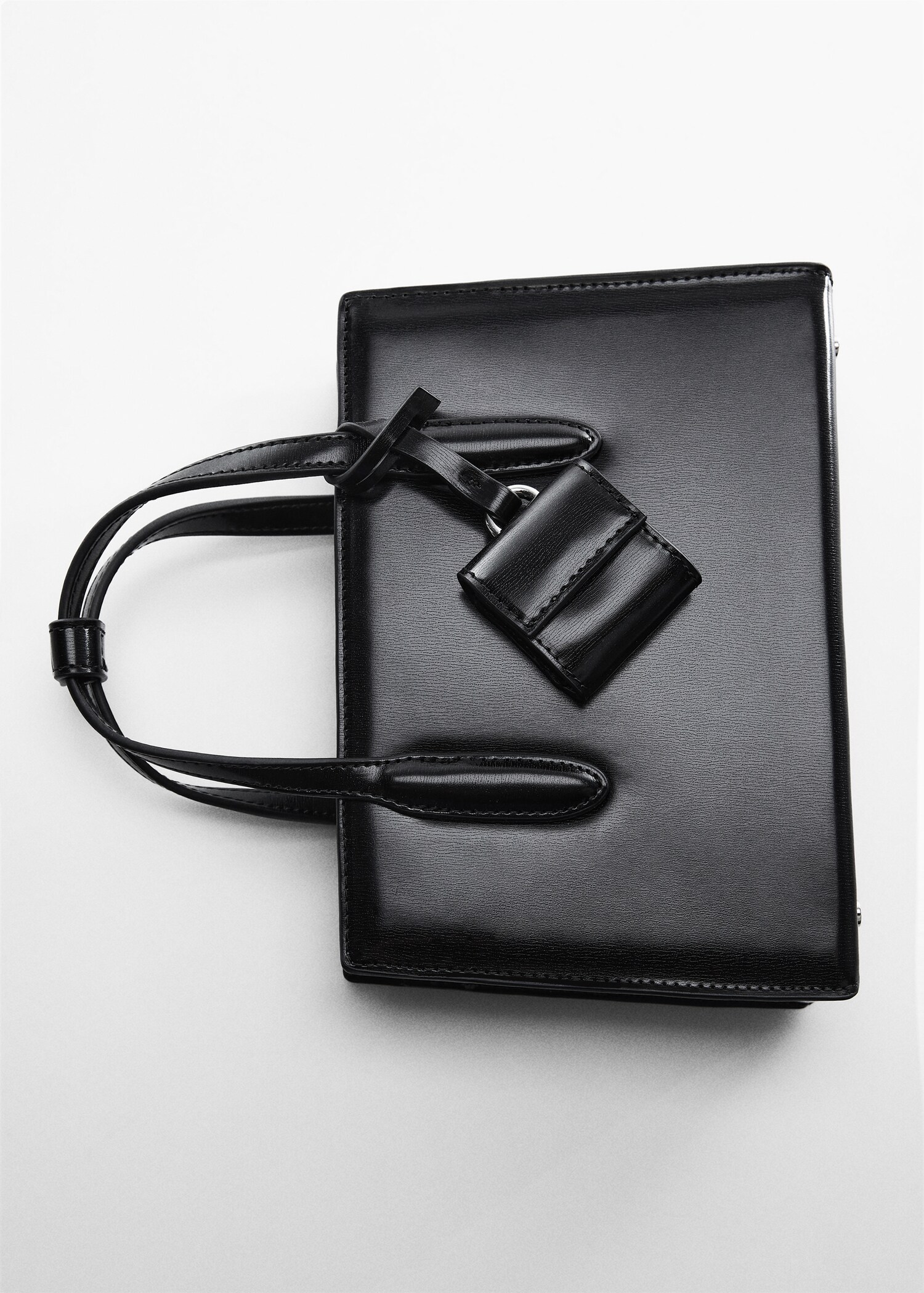 Saffiano-effekt liten shopper väska - Detaljer om artikeln 5