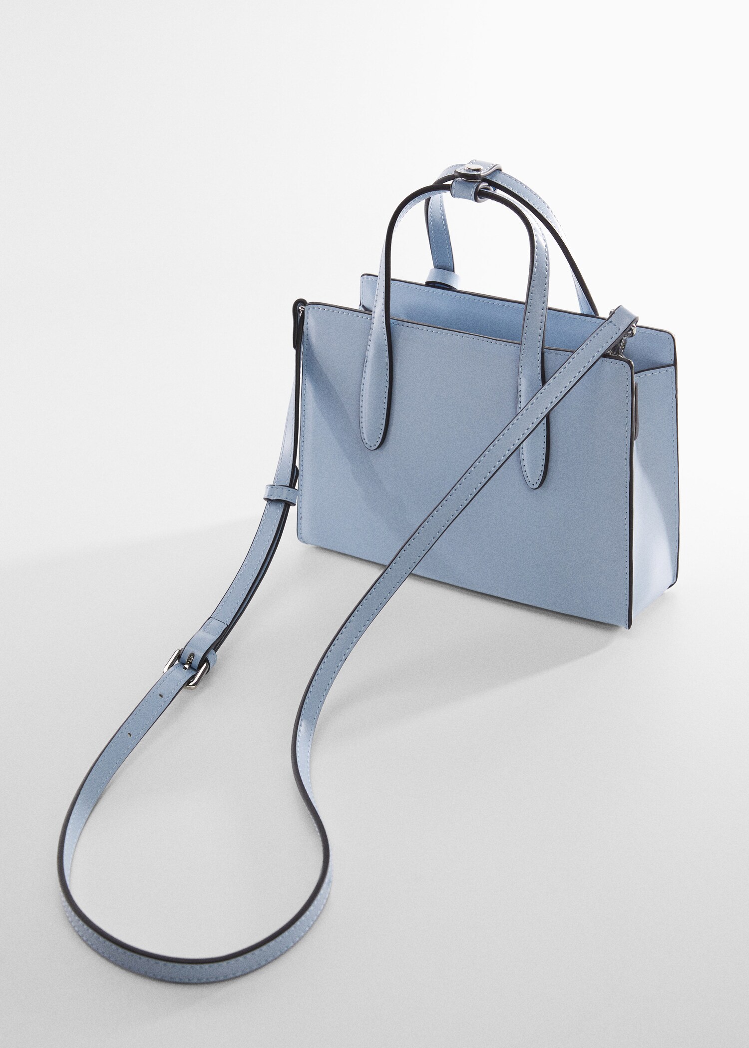 Saffiano-effekt liten shopper väska - Detaljer om artikeln 2