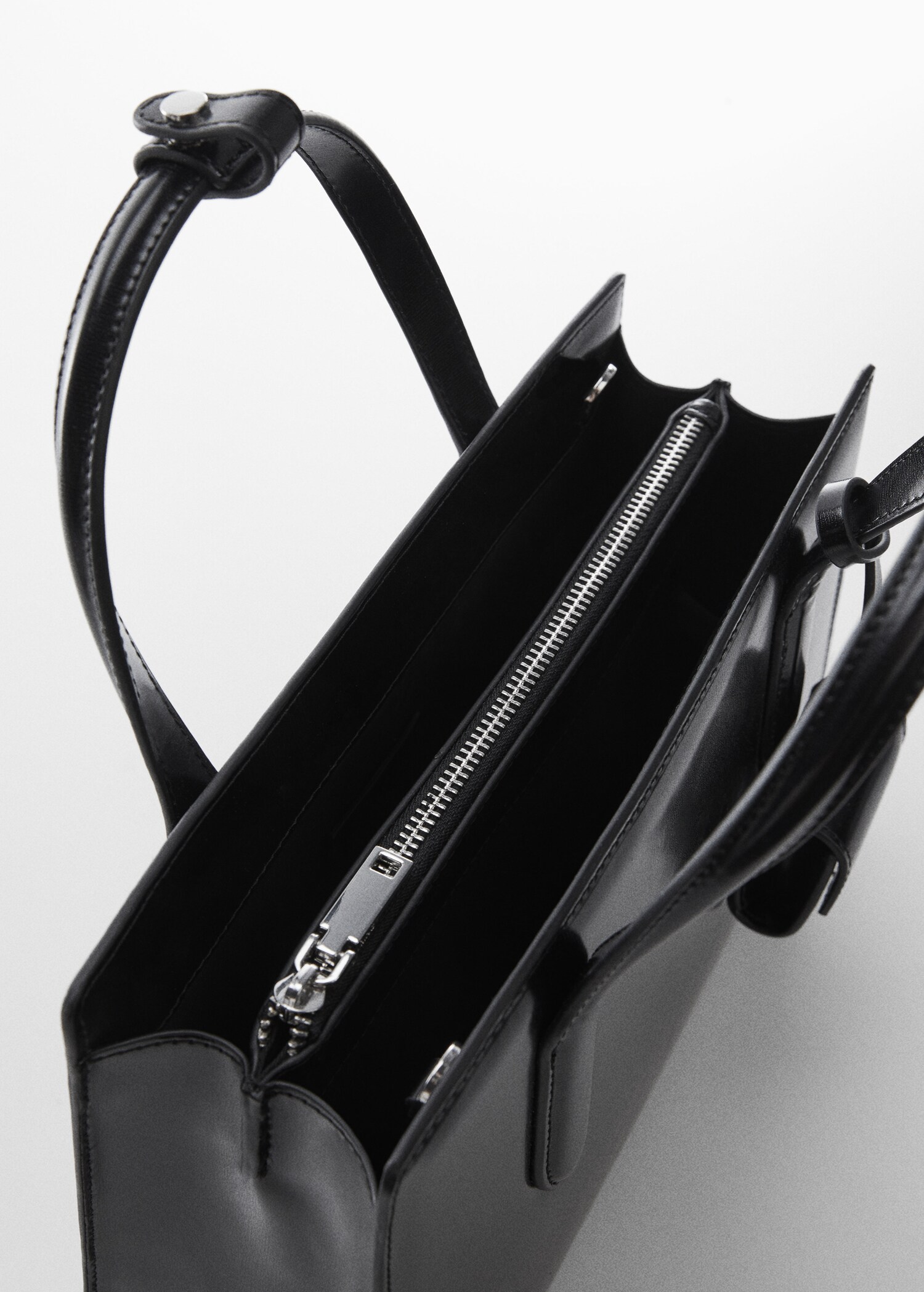 Shopper-Bag in Saffiano-Optik - Detail des Artikels 1
