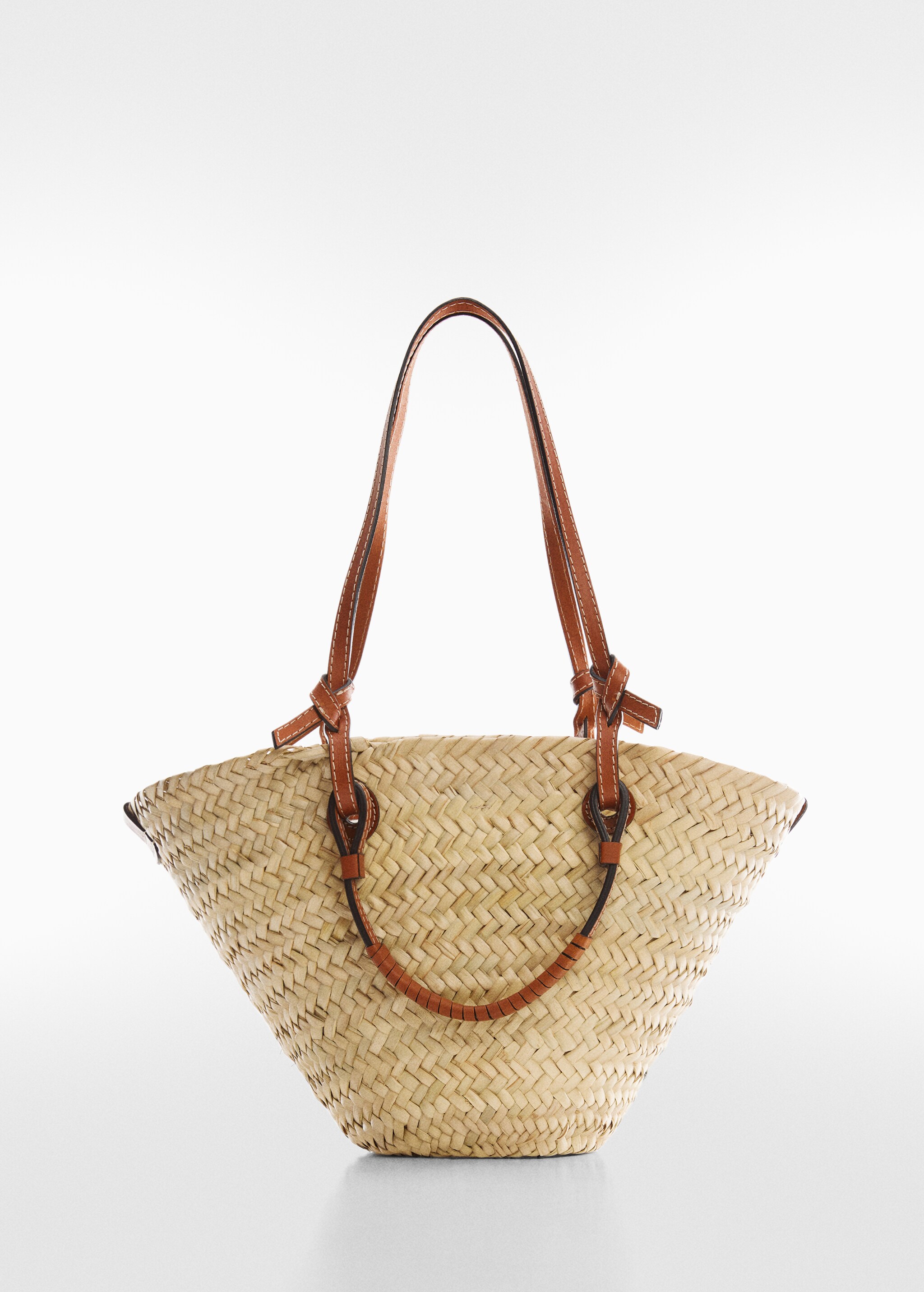 Small raffia carrycot bag - Article without model