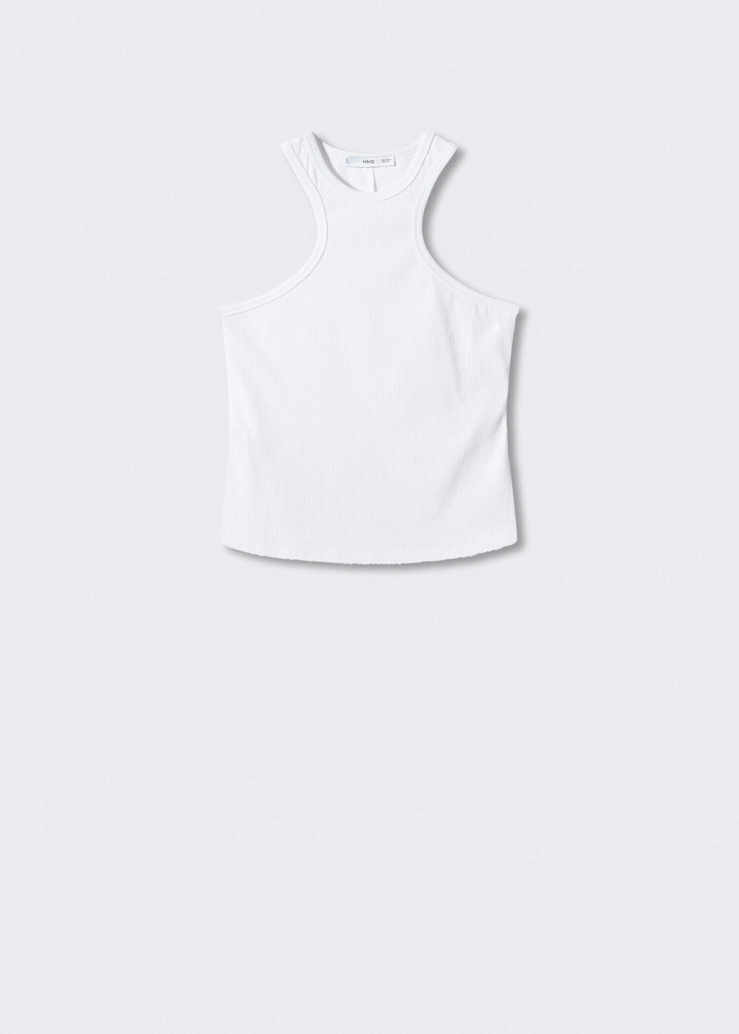 Sequined halter top - Article without model