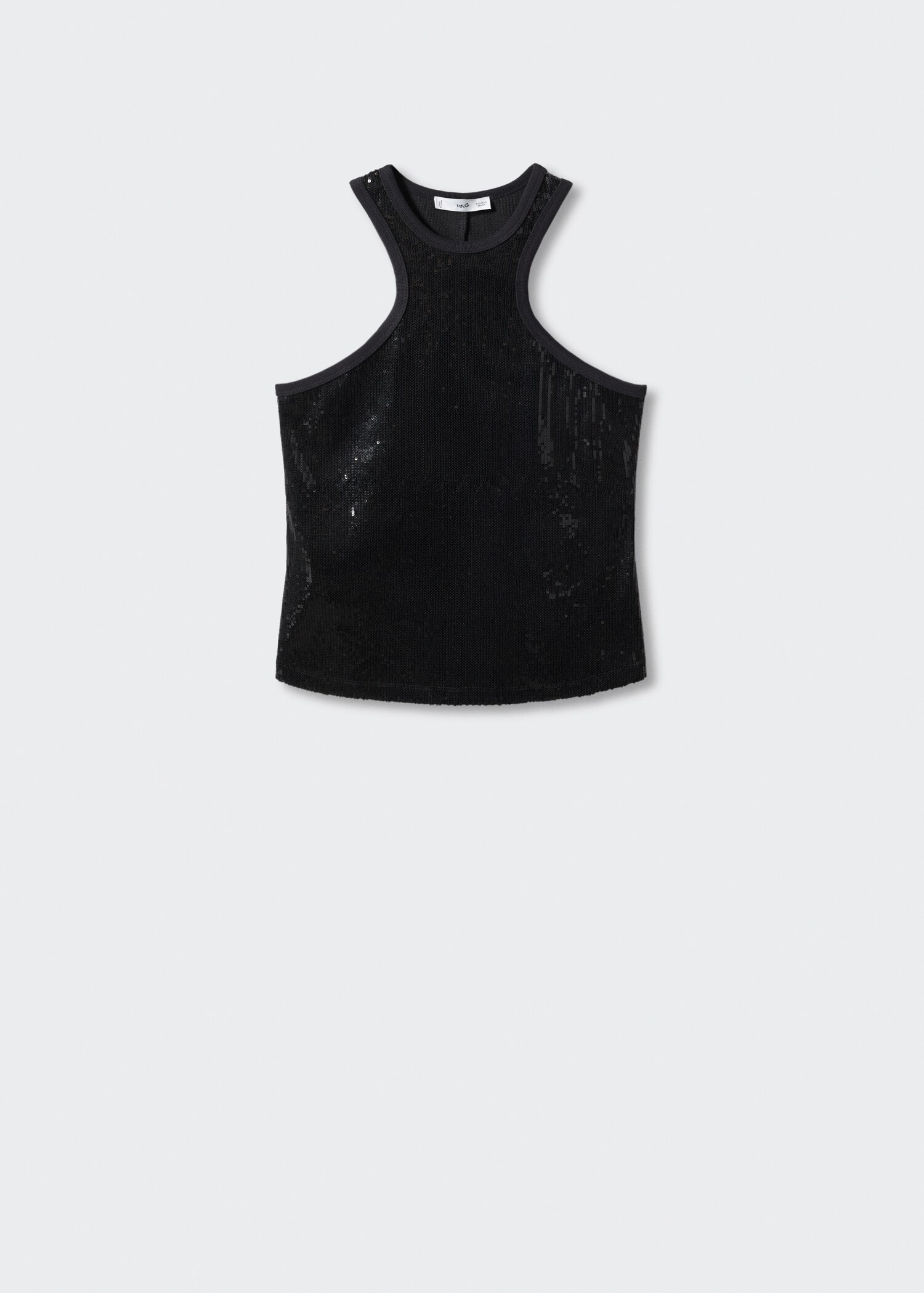 Sequined halter top - Article without model