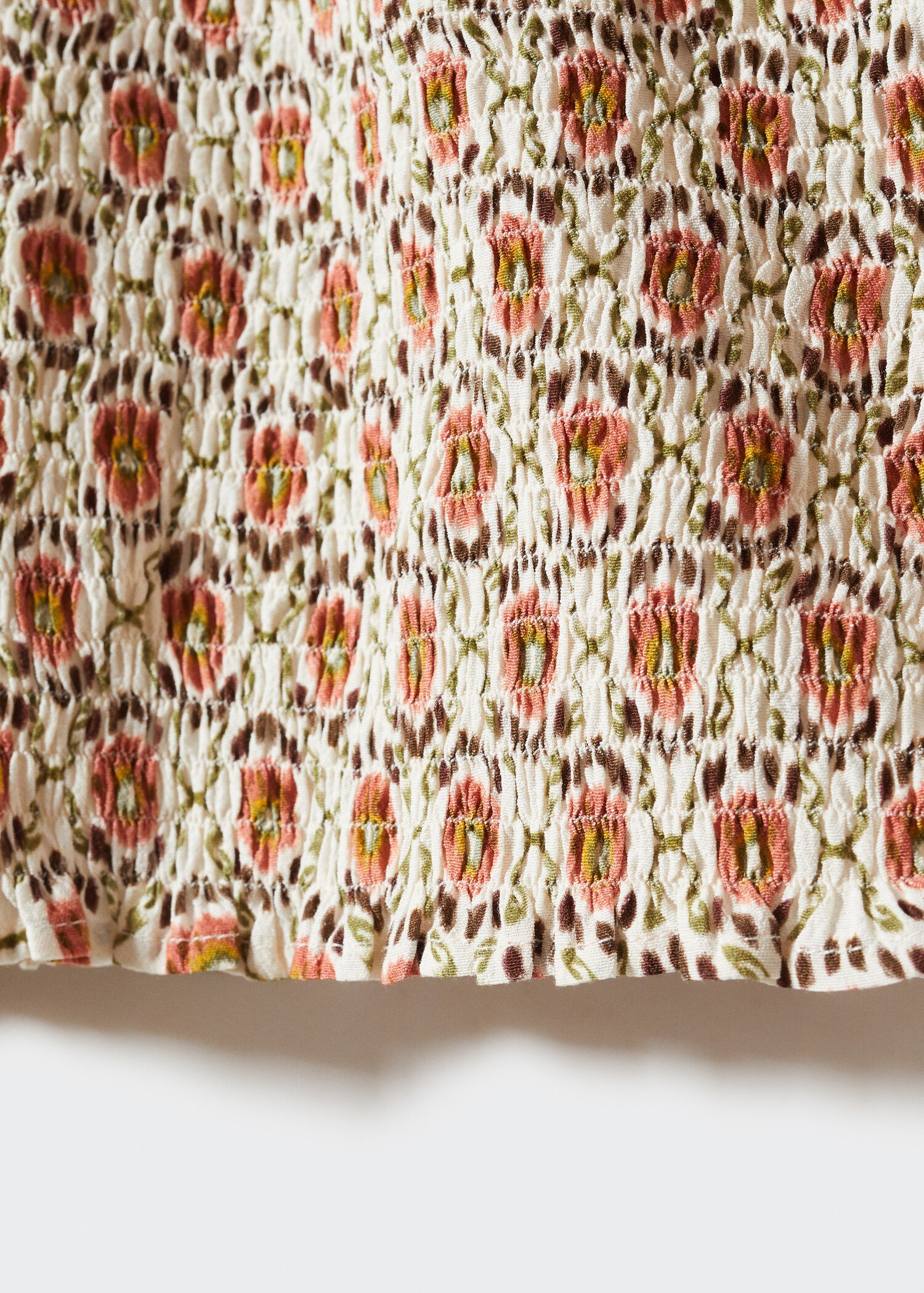 Asymmetrical printed blouse - Details of the article 8
