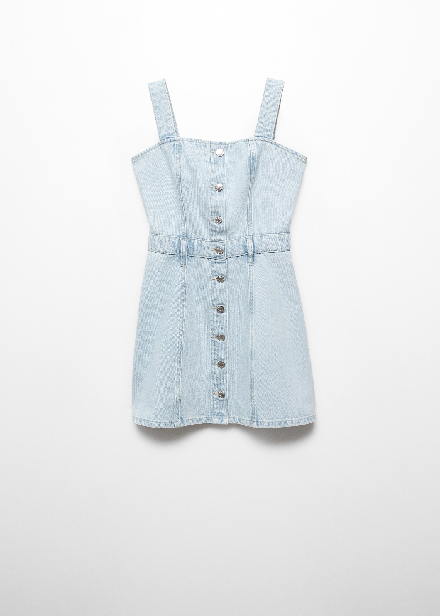 Button denim dress - Article without model