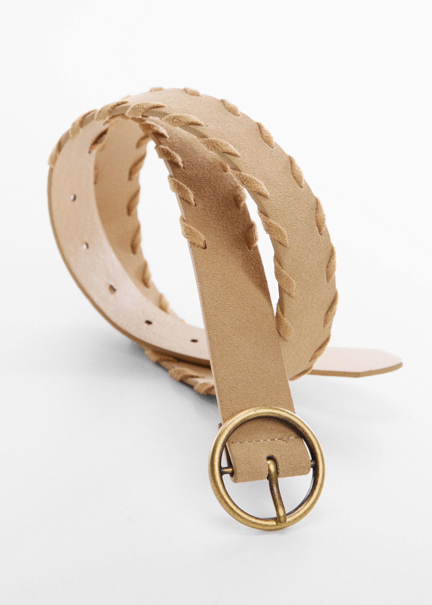 Braided belt with buckle - Medium plane