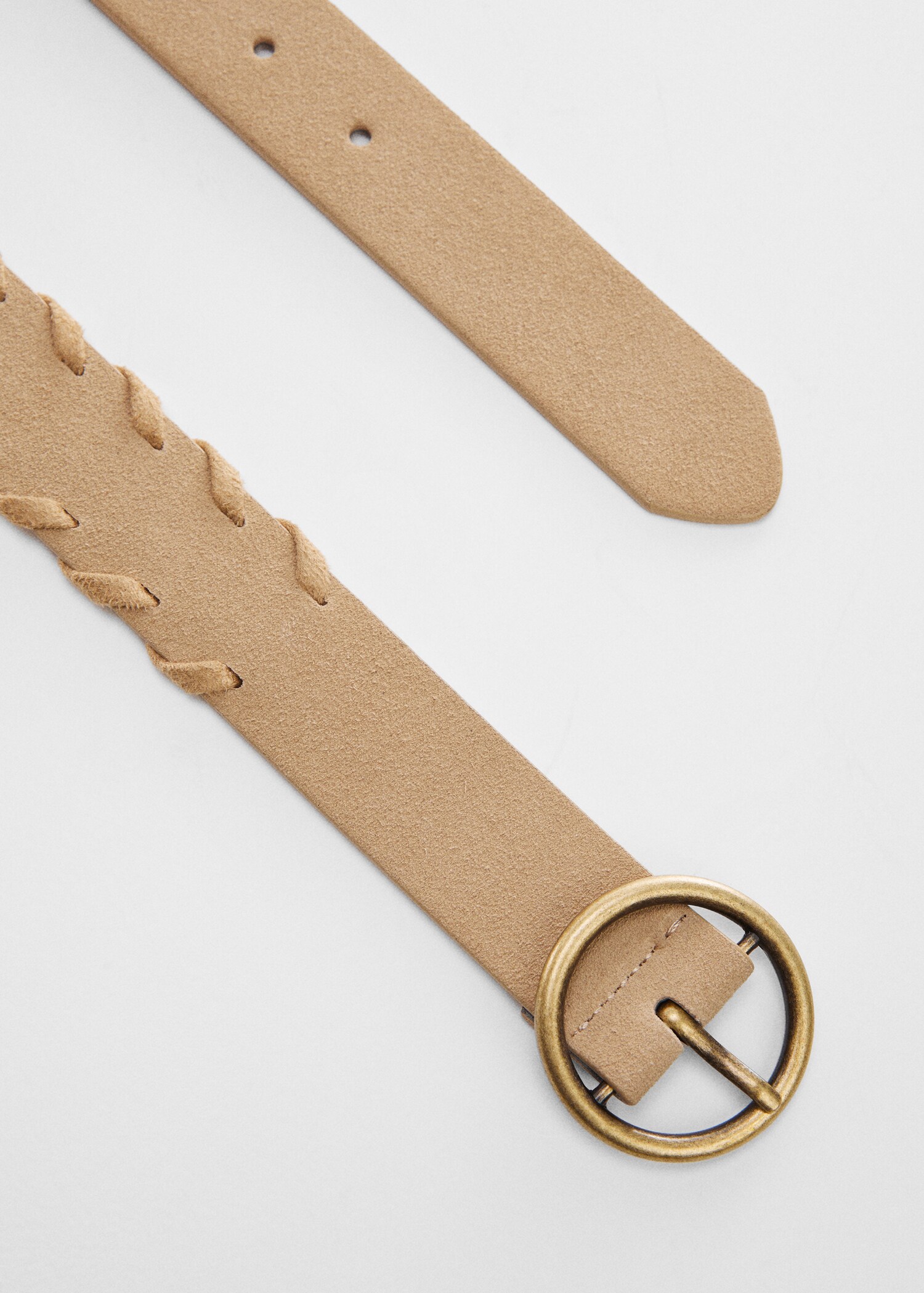 Braided belt with buckle - Details of the article 2