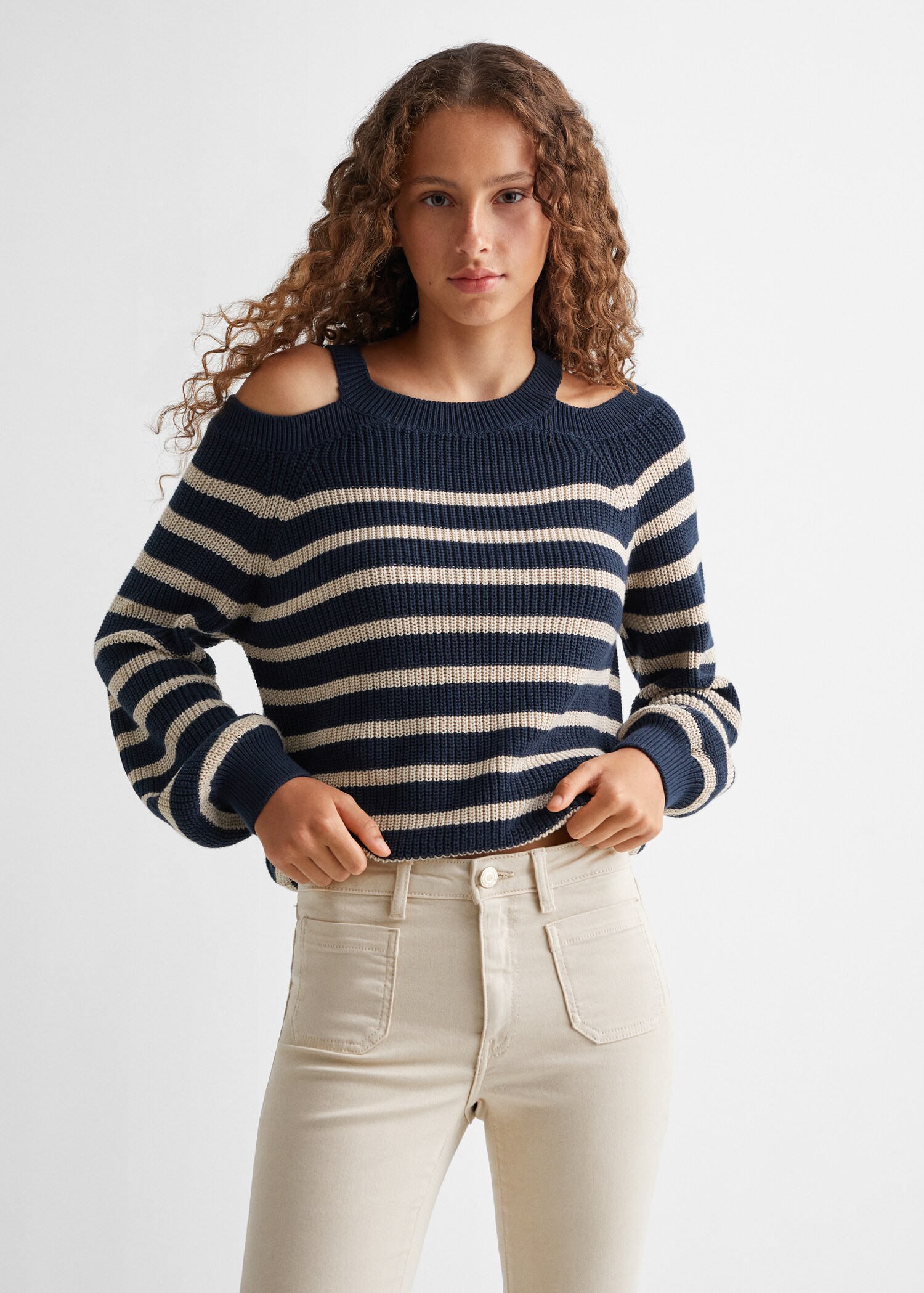 Jean flare poches - Plan moyen