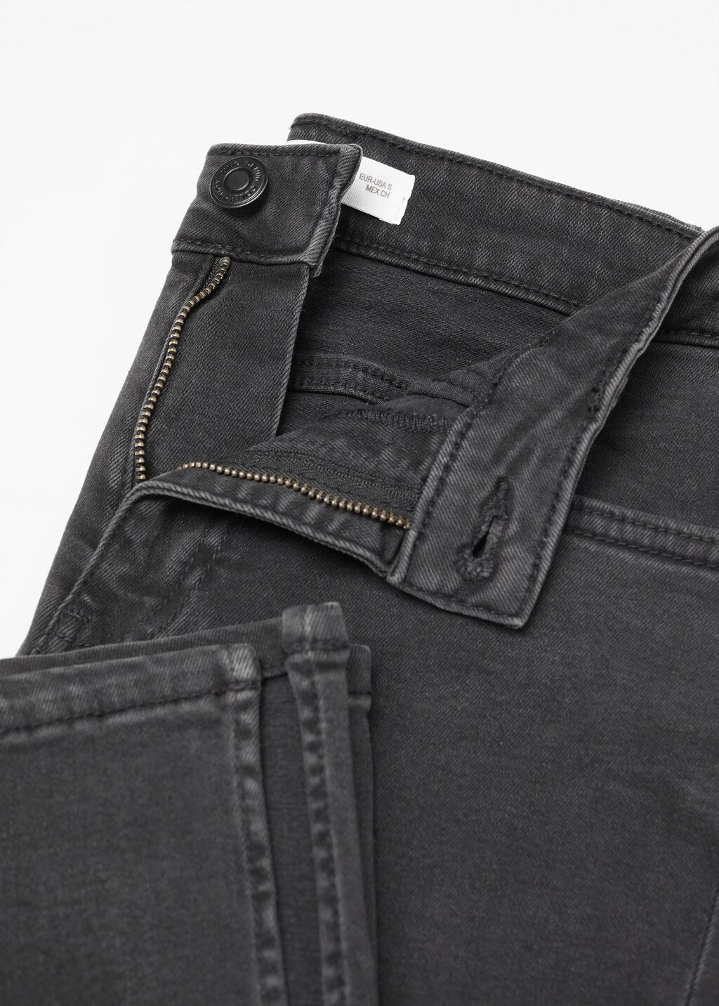 Flared jeans with opening - Teen Girl | MANGO OUTLET USA