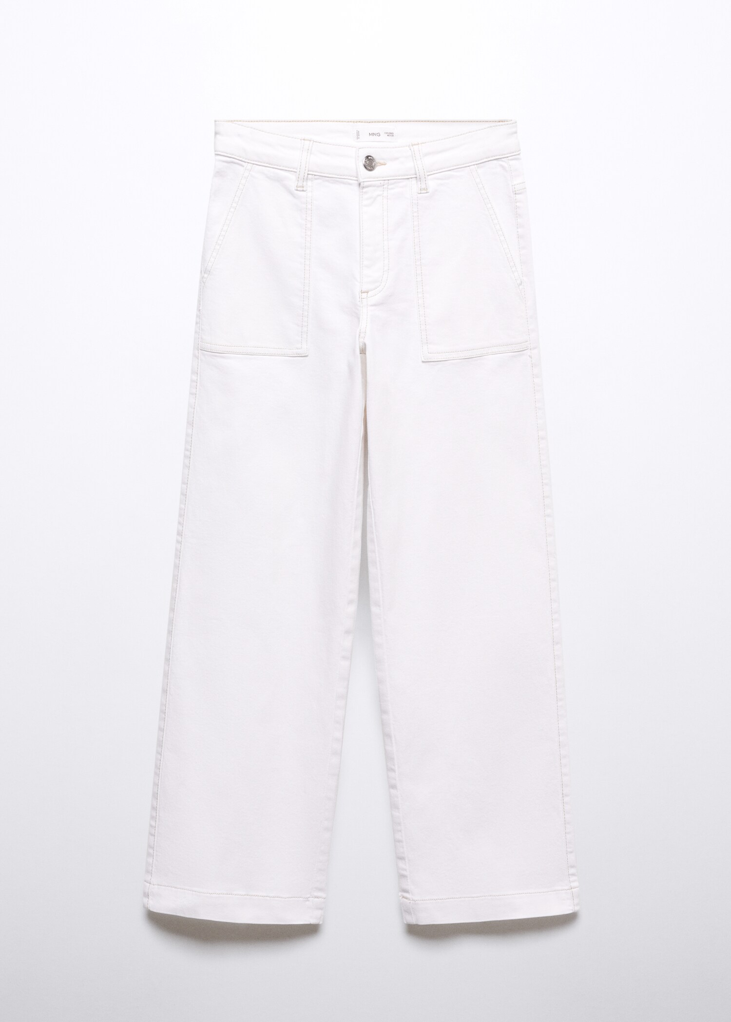 Culotte jeans with pockets - Article without model