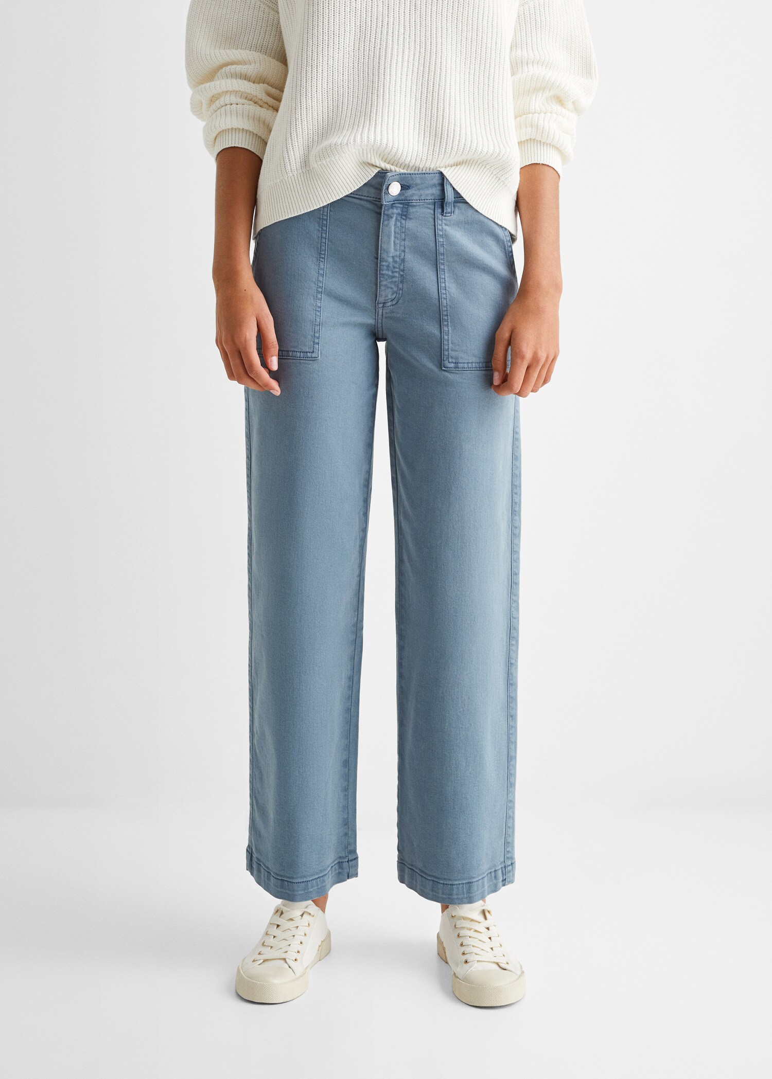 Culotte jeans with pockets - Details of the article 6