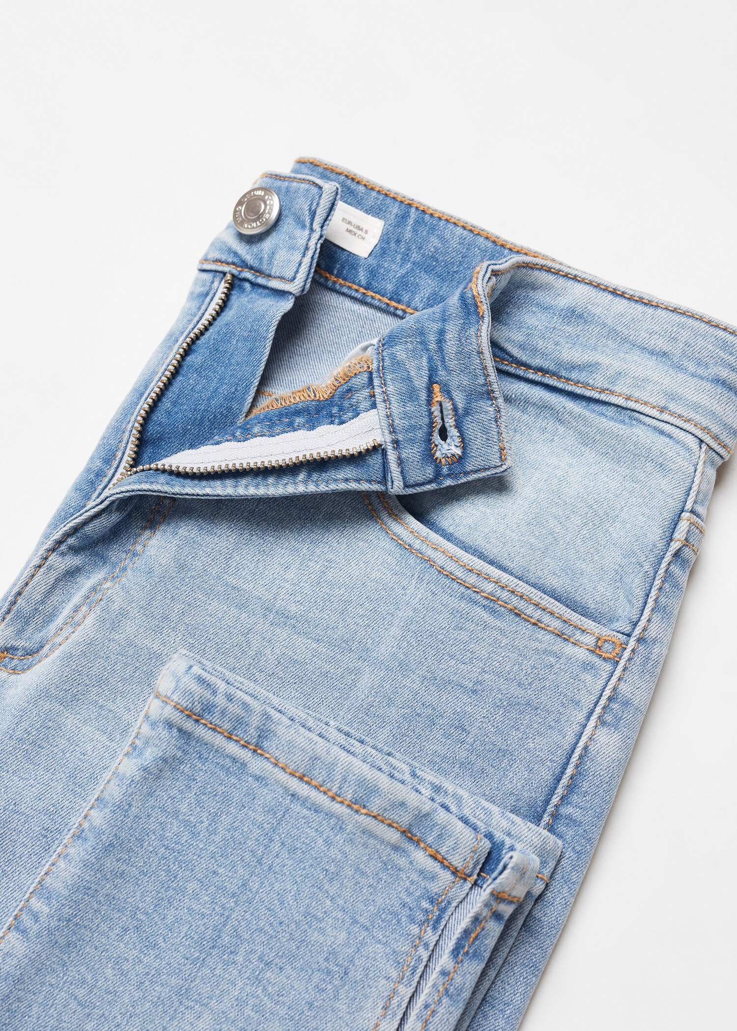 Skinny jeans with slit - Details of the article 8