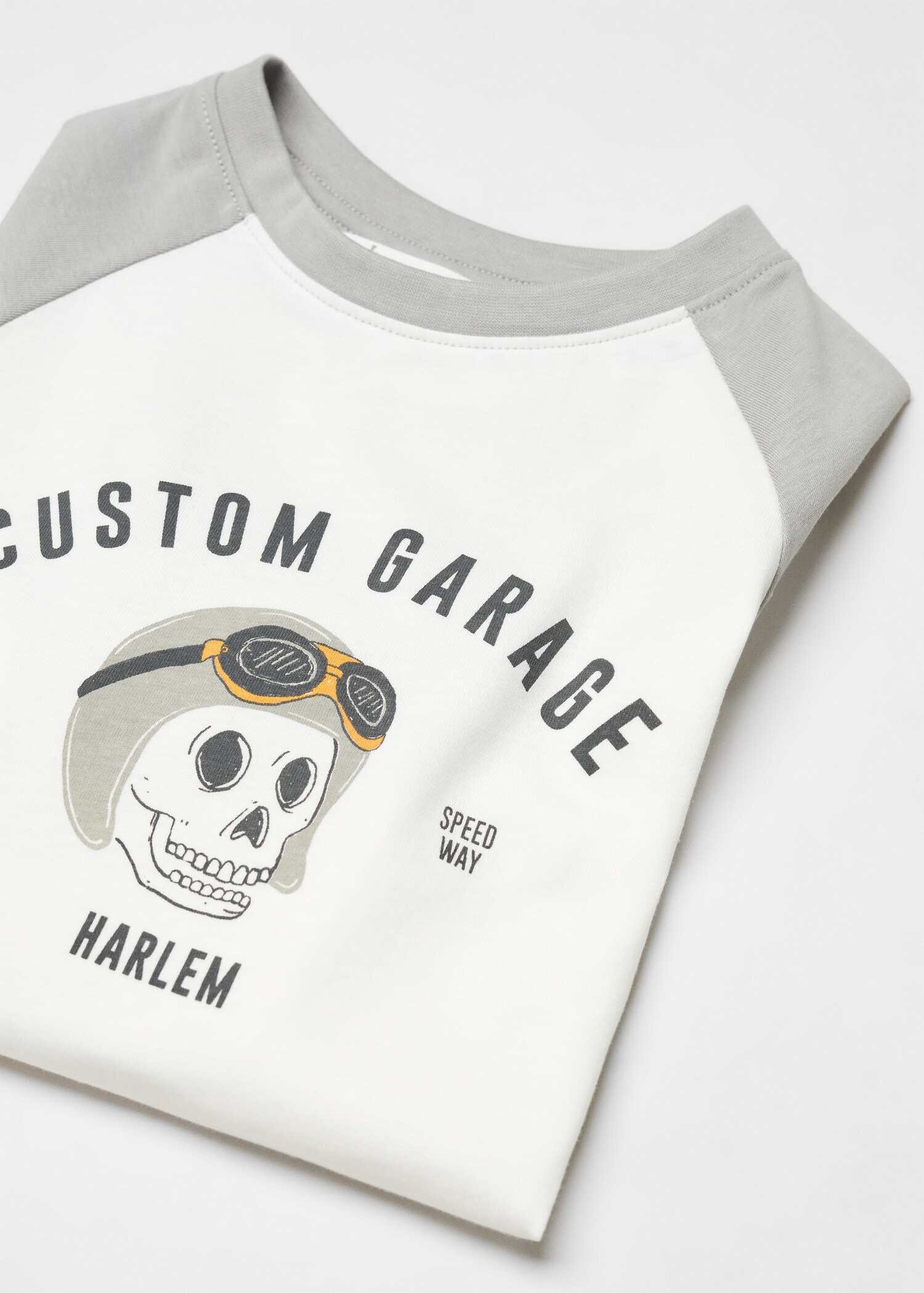 Printed cotton-blend t-shirt - Details of the article 8