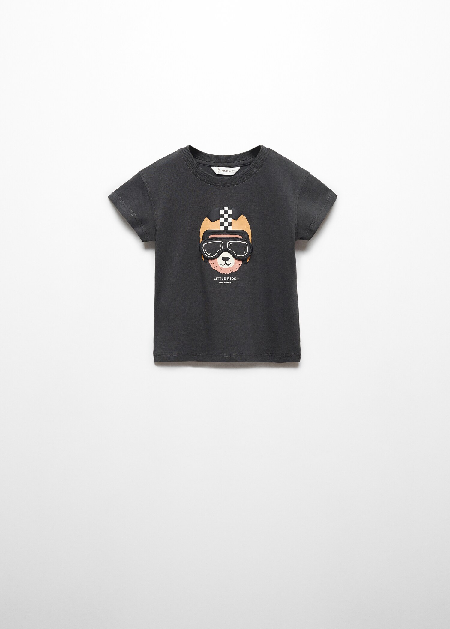 T-shirt met bedrukte tekening - Artikel zonder model