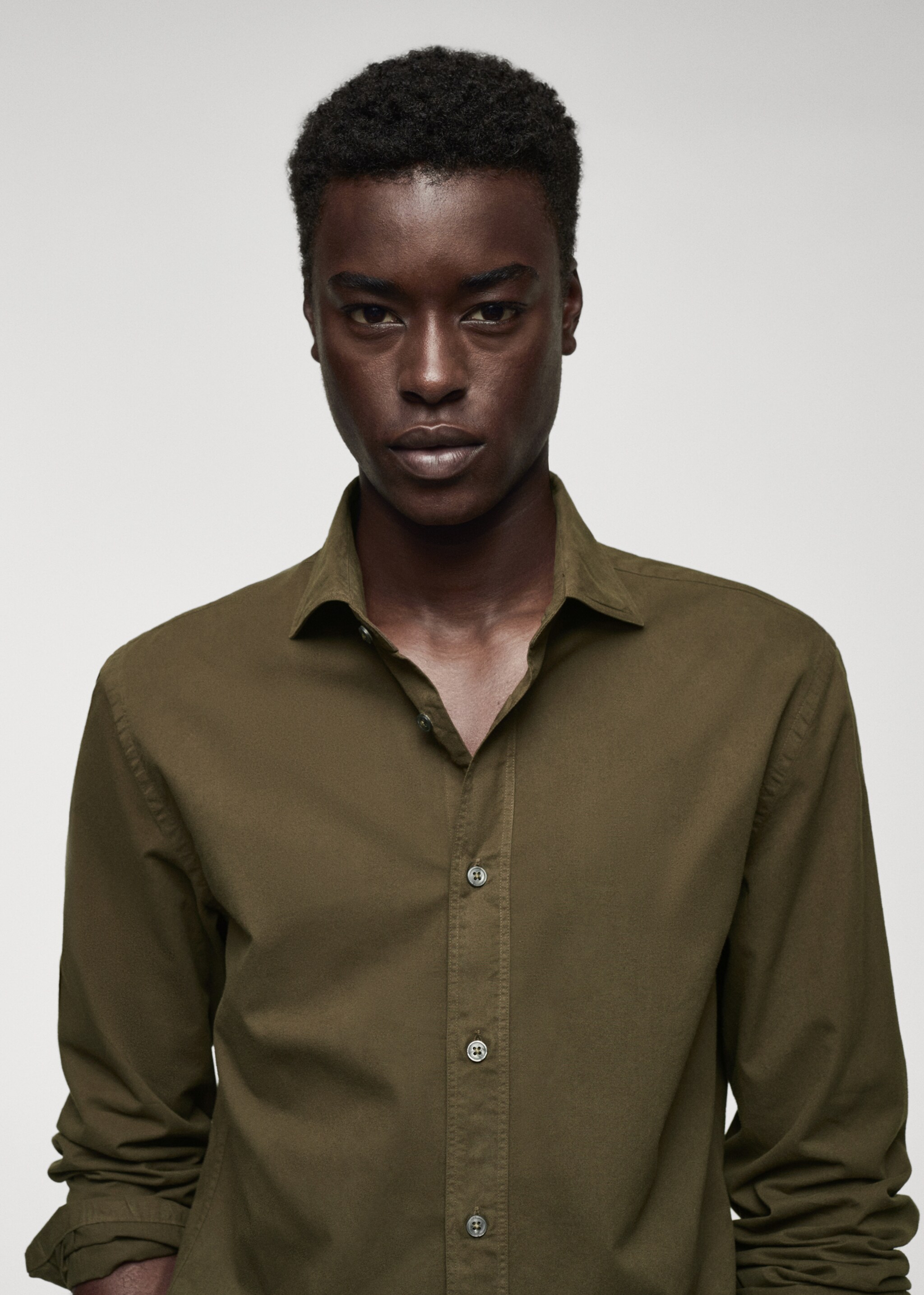 Chemise slim fit 100 % coton - Détail de l'article 1