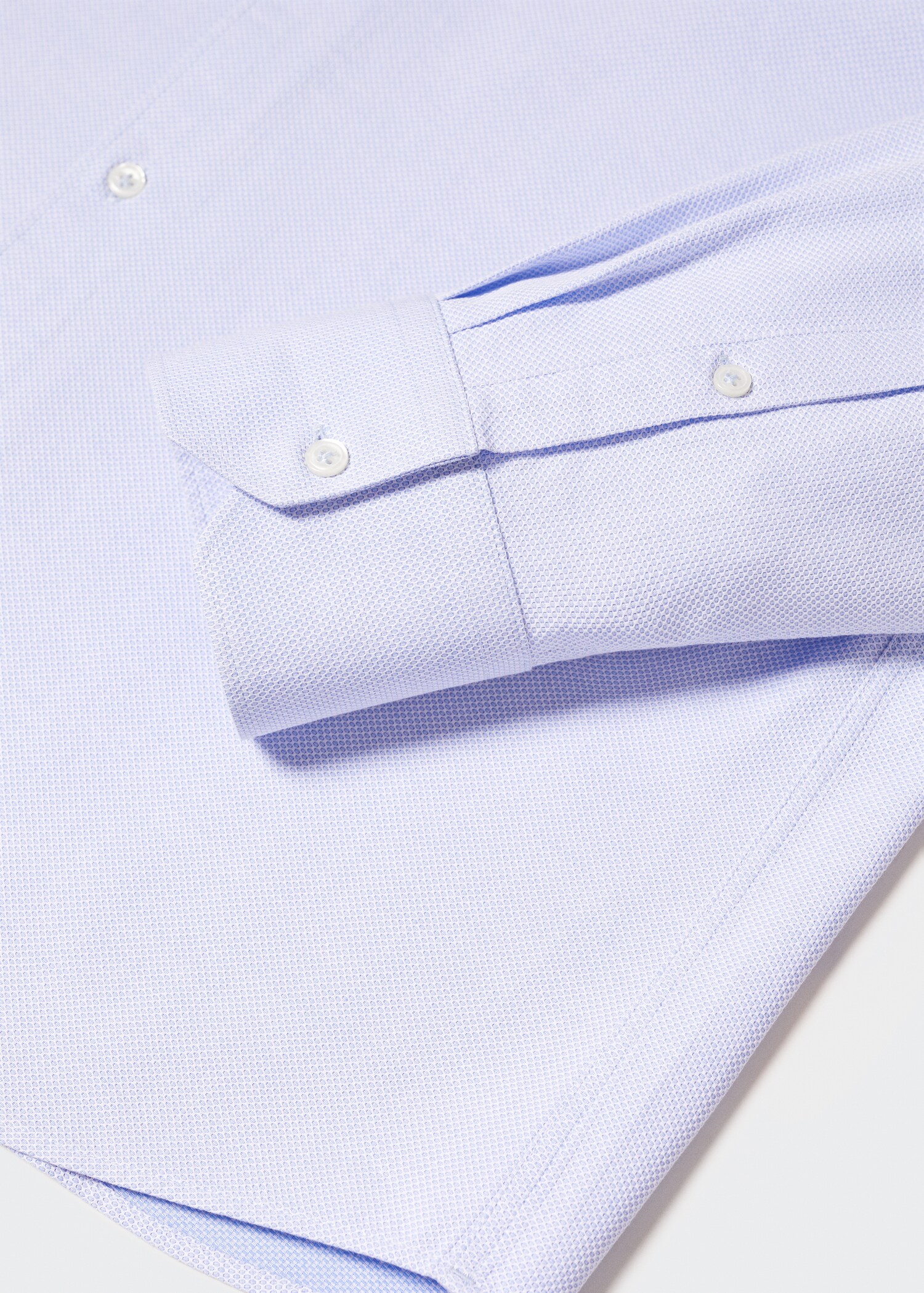 Camisa slim fit algodón estructura - Detalle del artículo 8