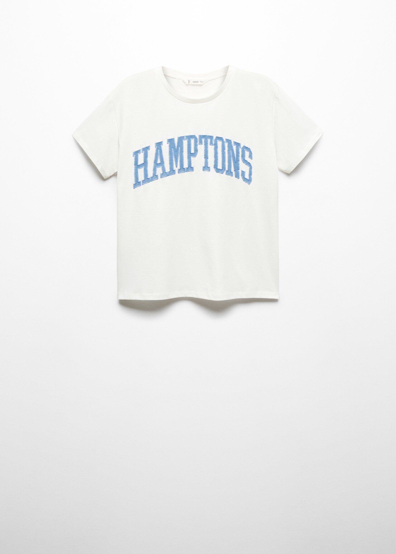 Camiseta mensaje estampado - Artículo sin modelo