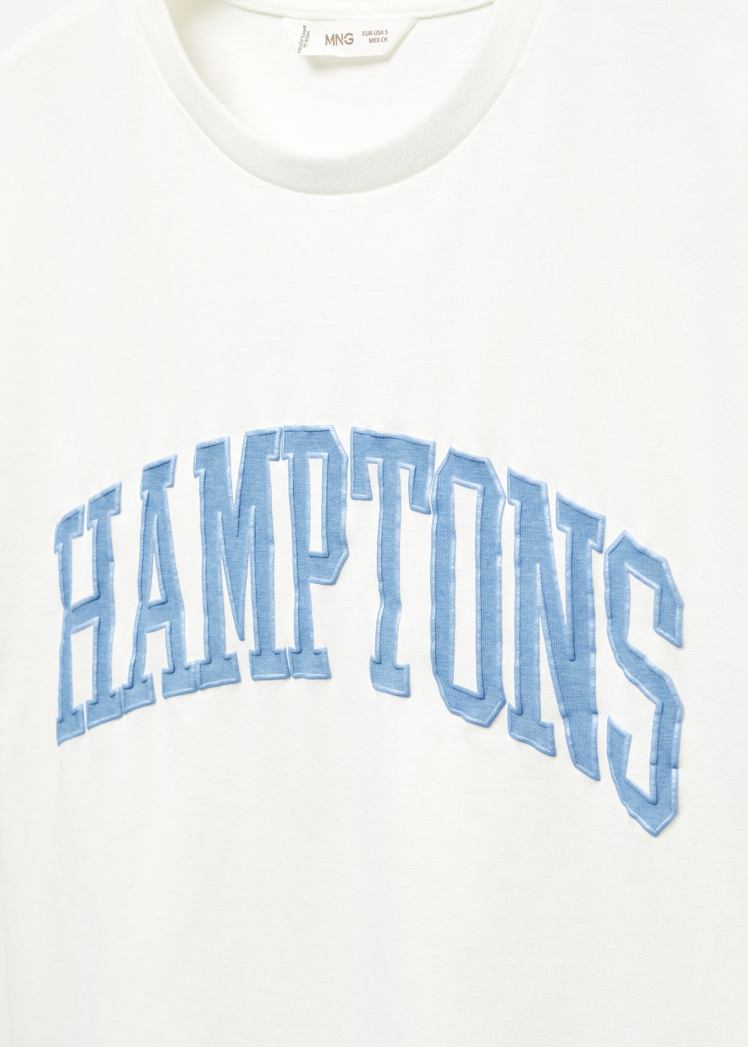 Camiseta mensaje estampado - Detalle del artículo 8