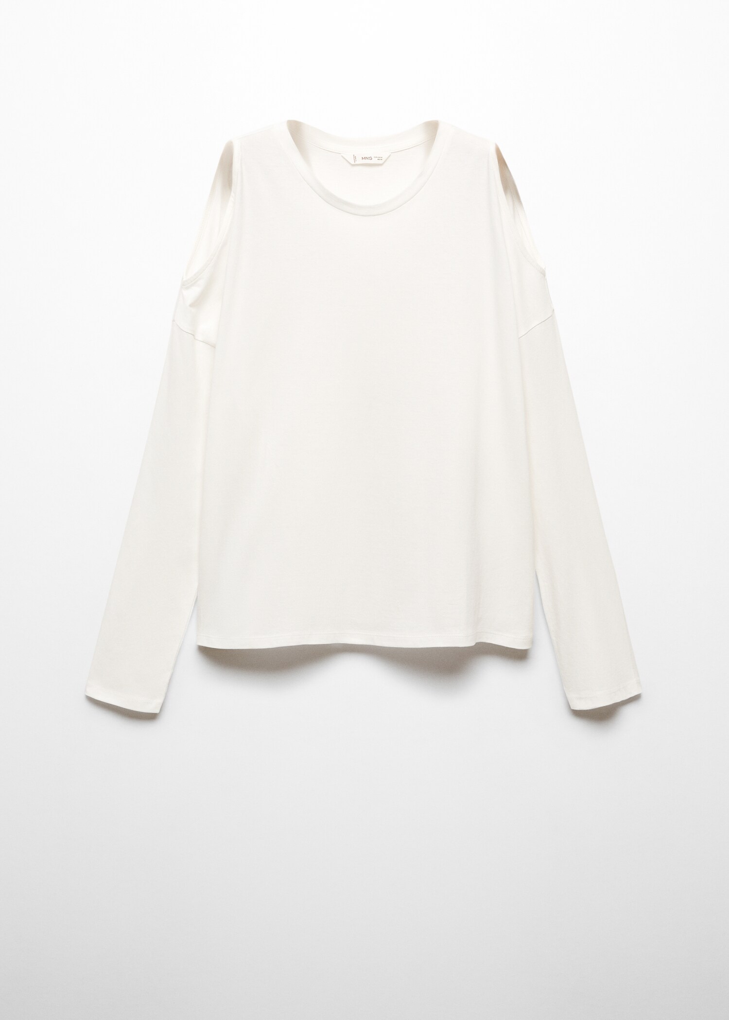 Long-sleeve t-shirt with cut-out - Article without model