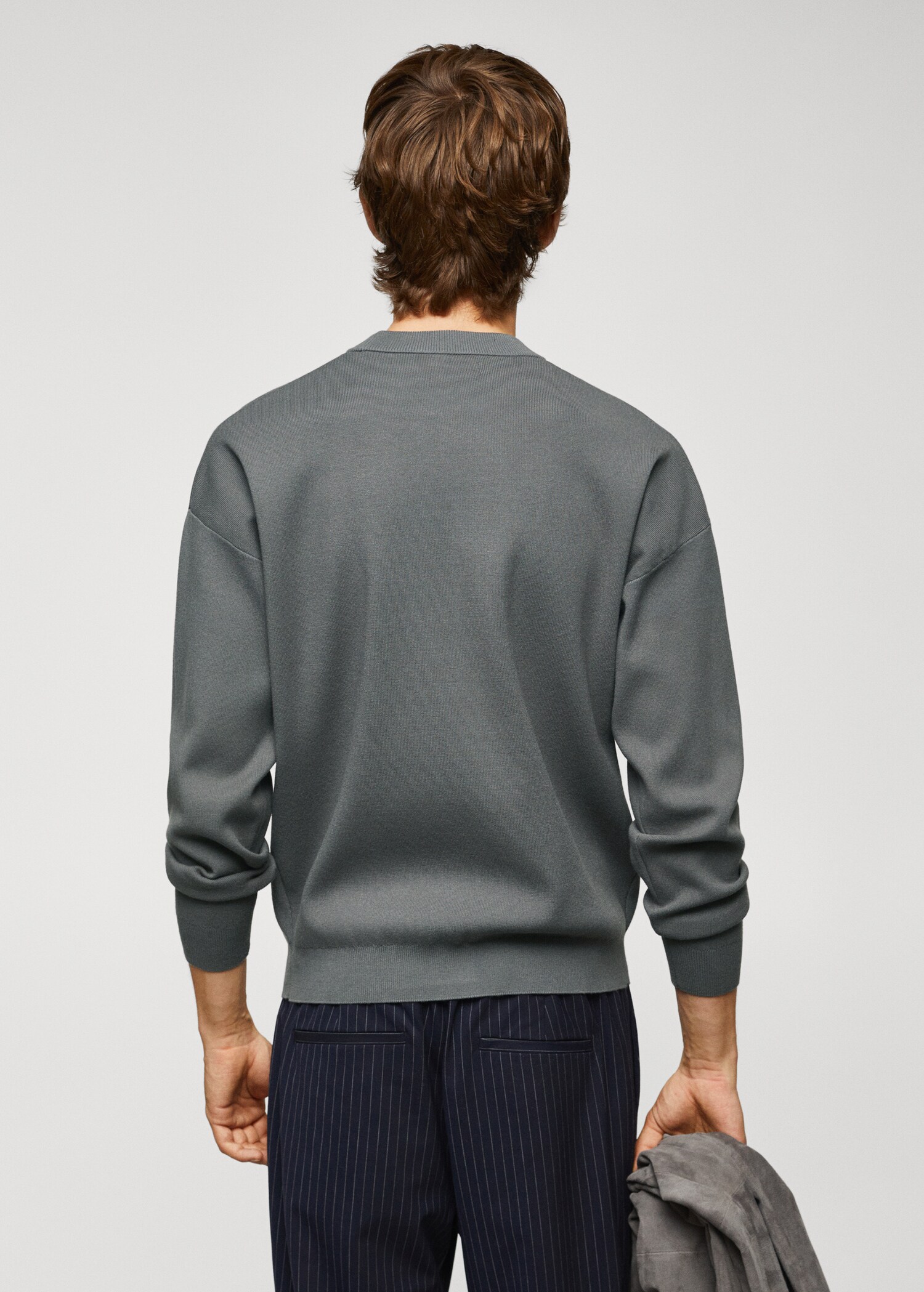 Jersey punto perlado regular fit - Reverso del artículo