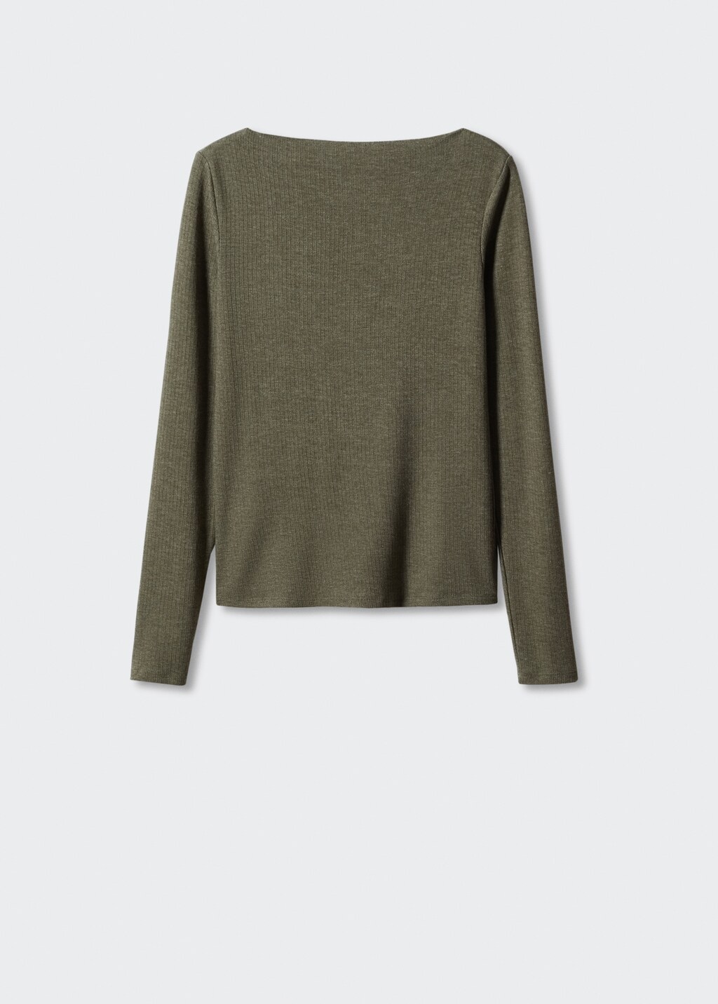 Boat neck t-shirt - Women | MANGO OUTLET USA