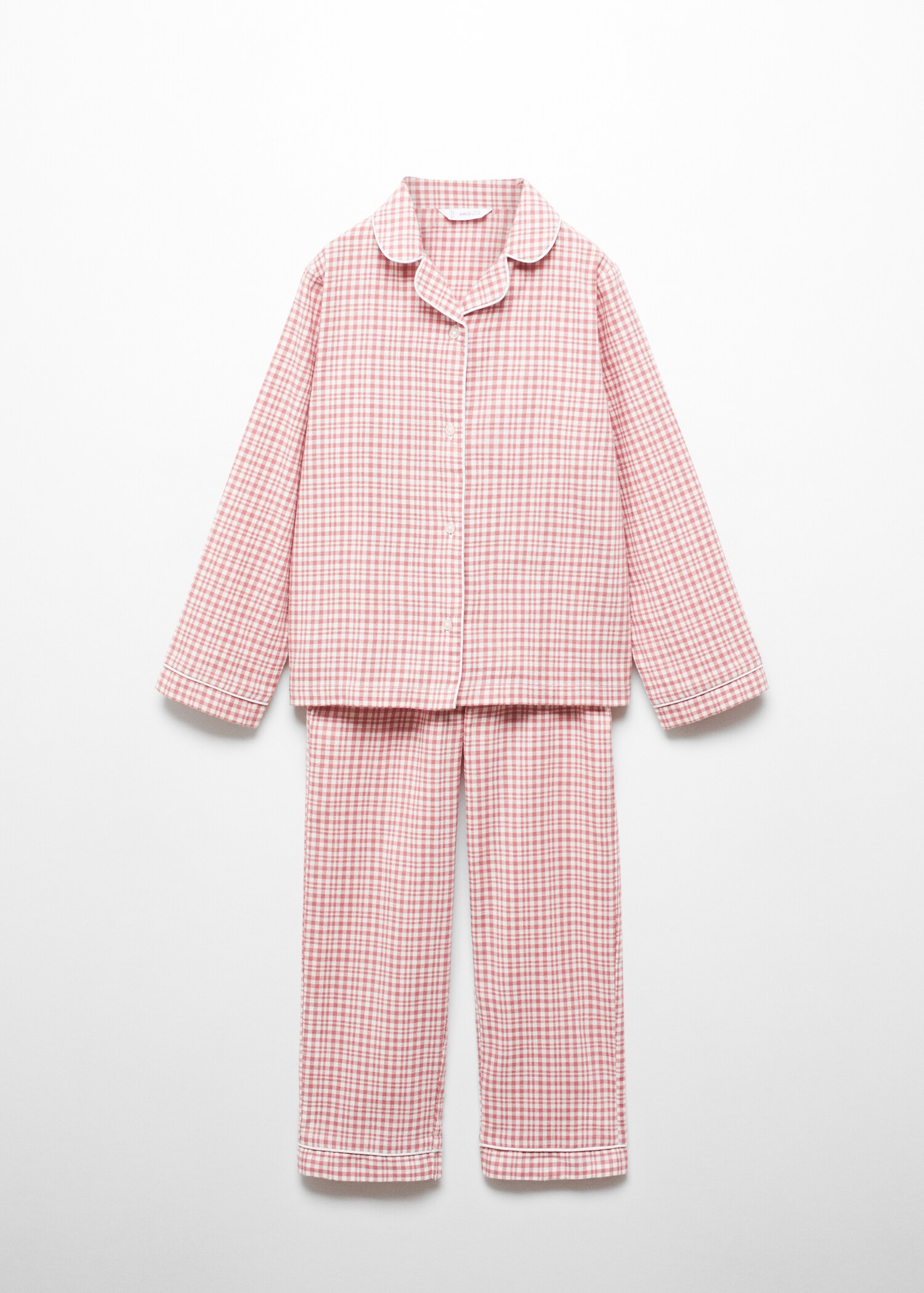 Pijama dues peces llarg quadres - Article sense model