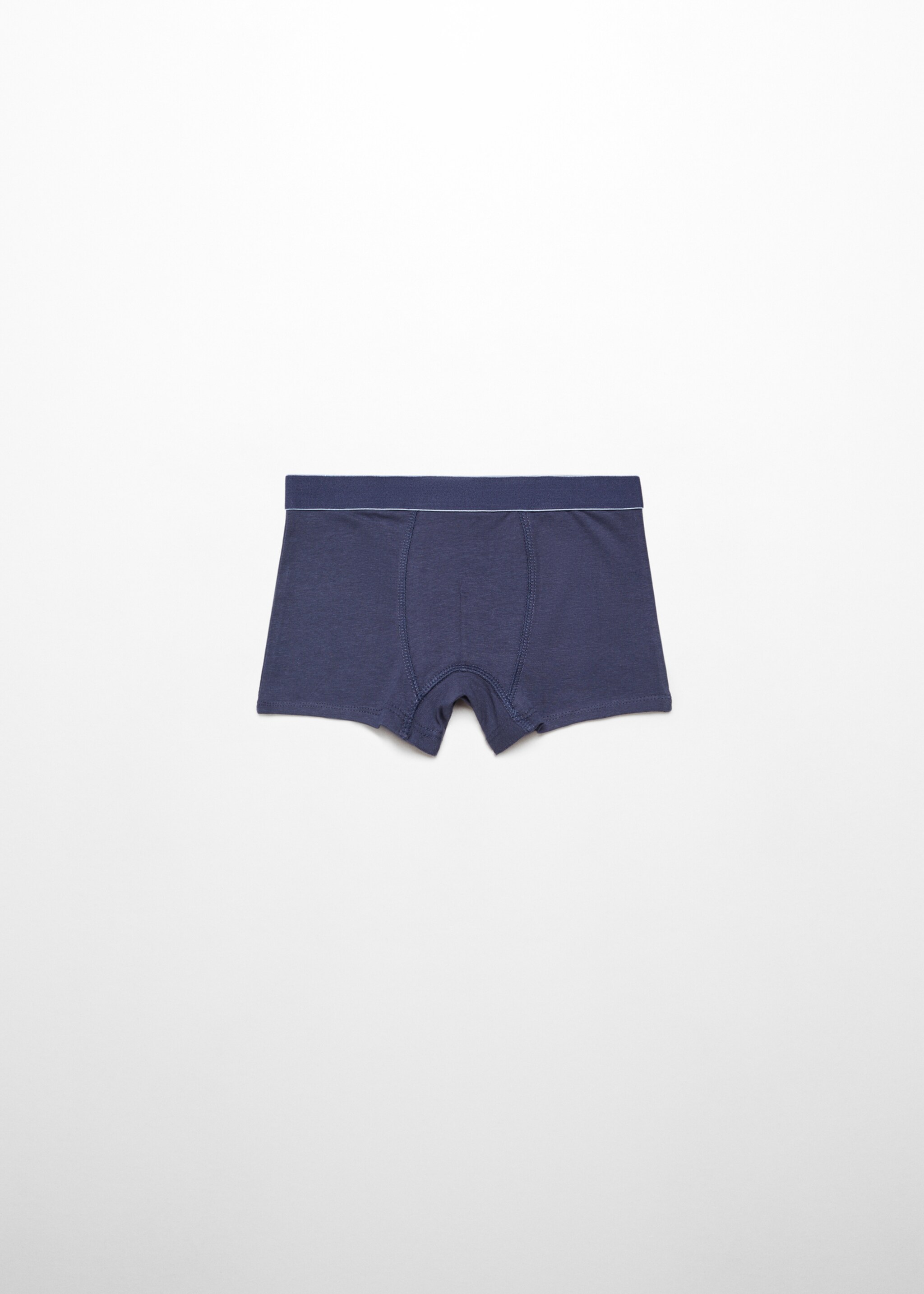 Printed boxer shorts 3 pack - Reverse of the article, Dark Navy. Ref: 57004419-00.