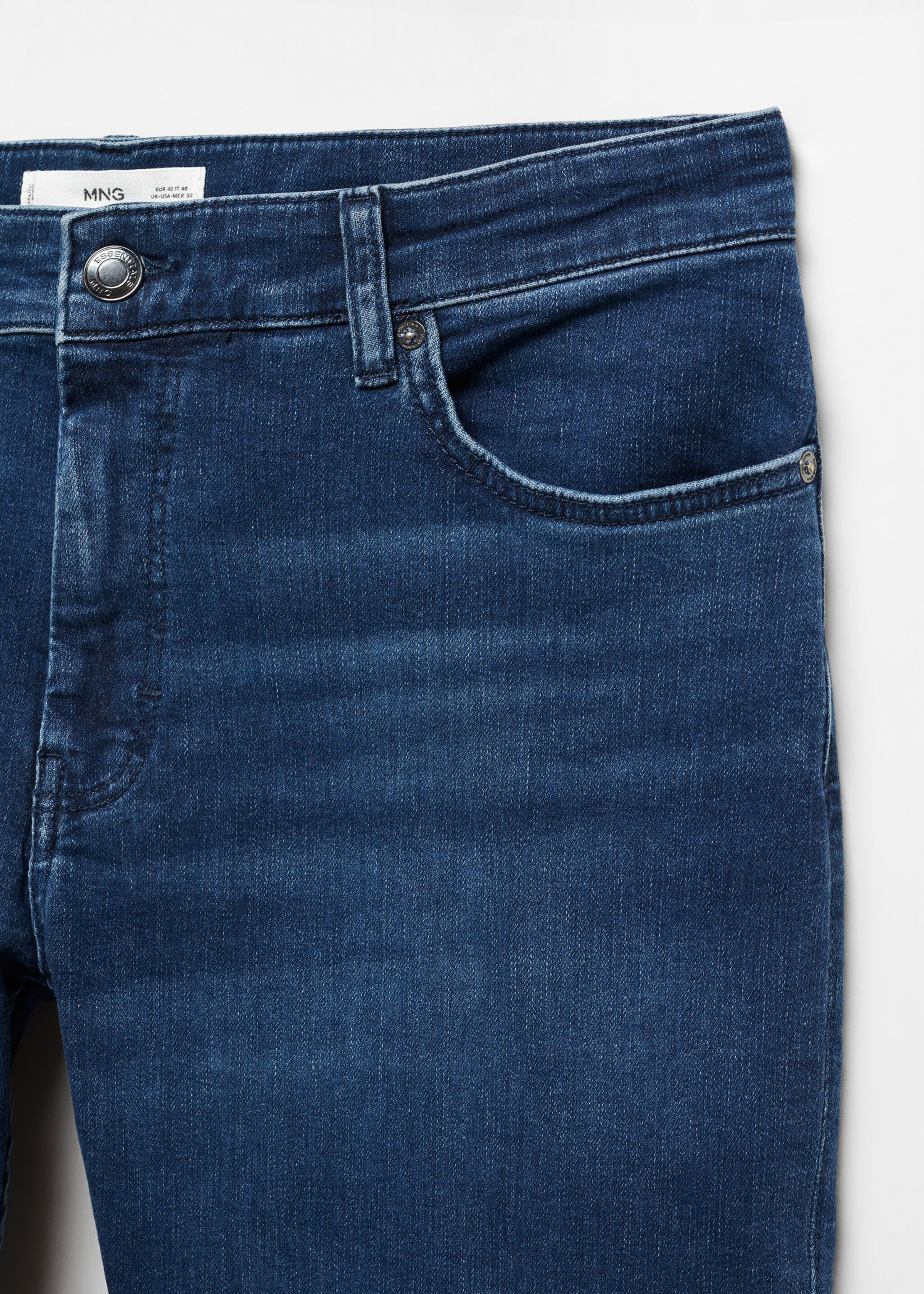 Slim fit Ultra Soft Touch Patrick jeans - Details of the article 8, Dark Blue. Ref: 57004424-00.