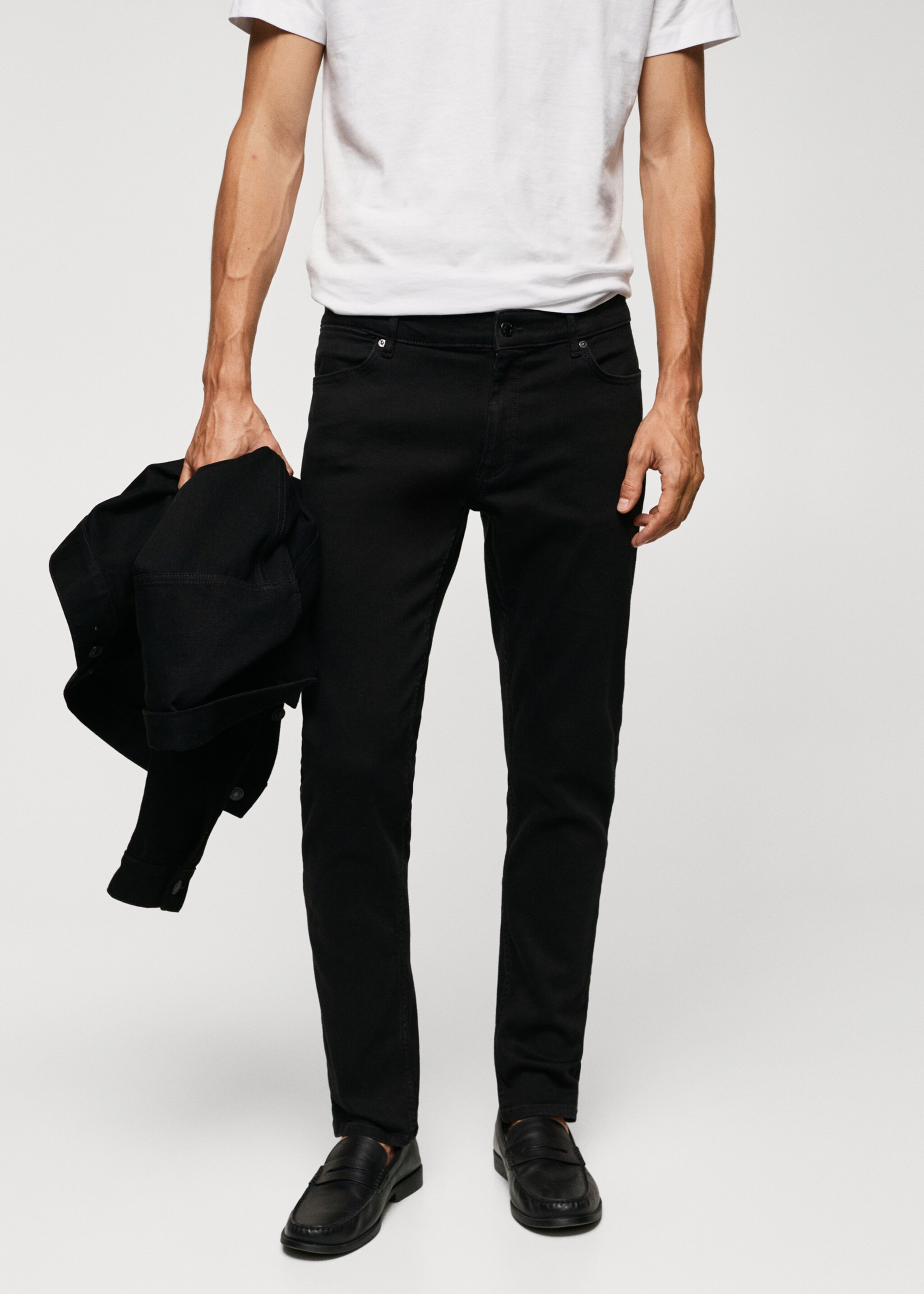 Jean Patrick slim fit Ultra Soft Touch - Plan moyen