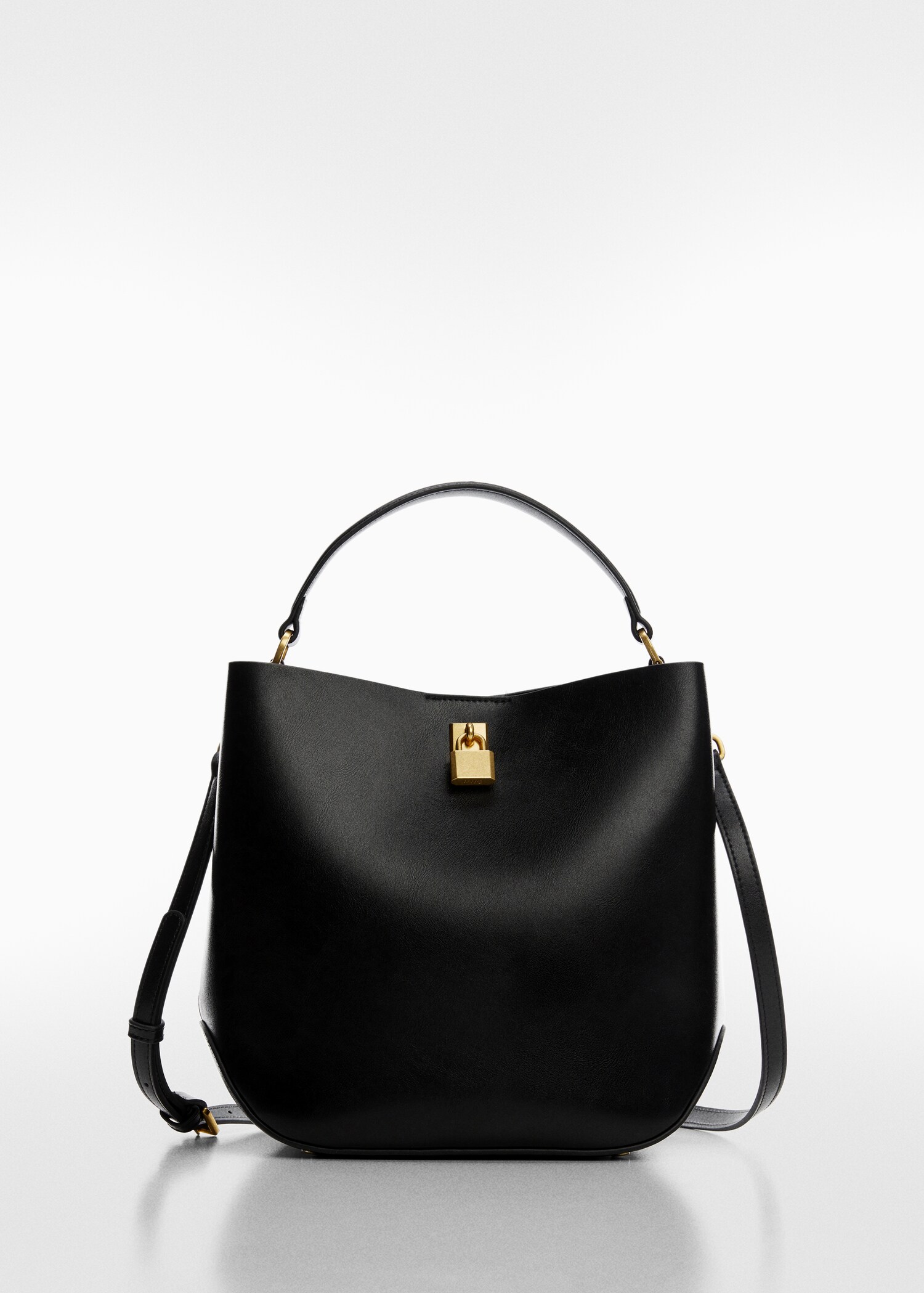 Kabelka shopper s visacím zámkem - Zboží bez modelu