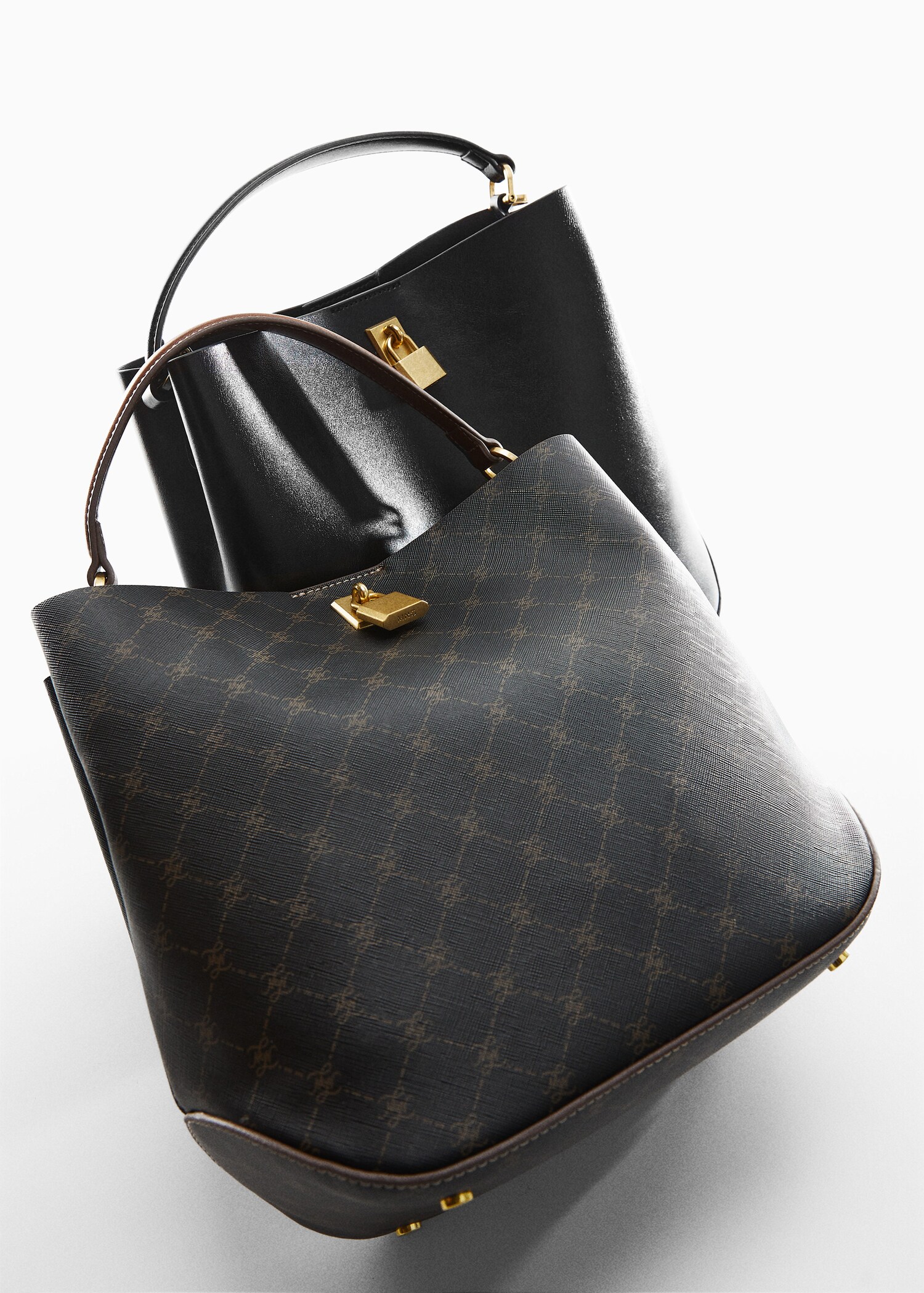 Kabelka shopper s visacím zámkem - Detail zboží 5
