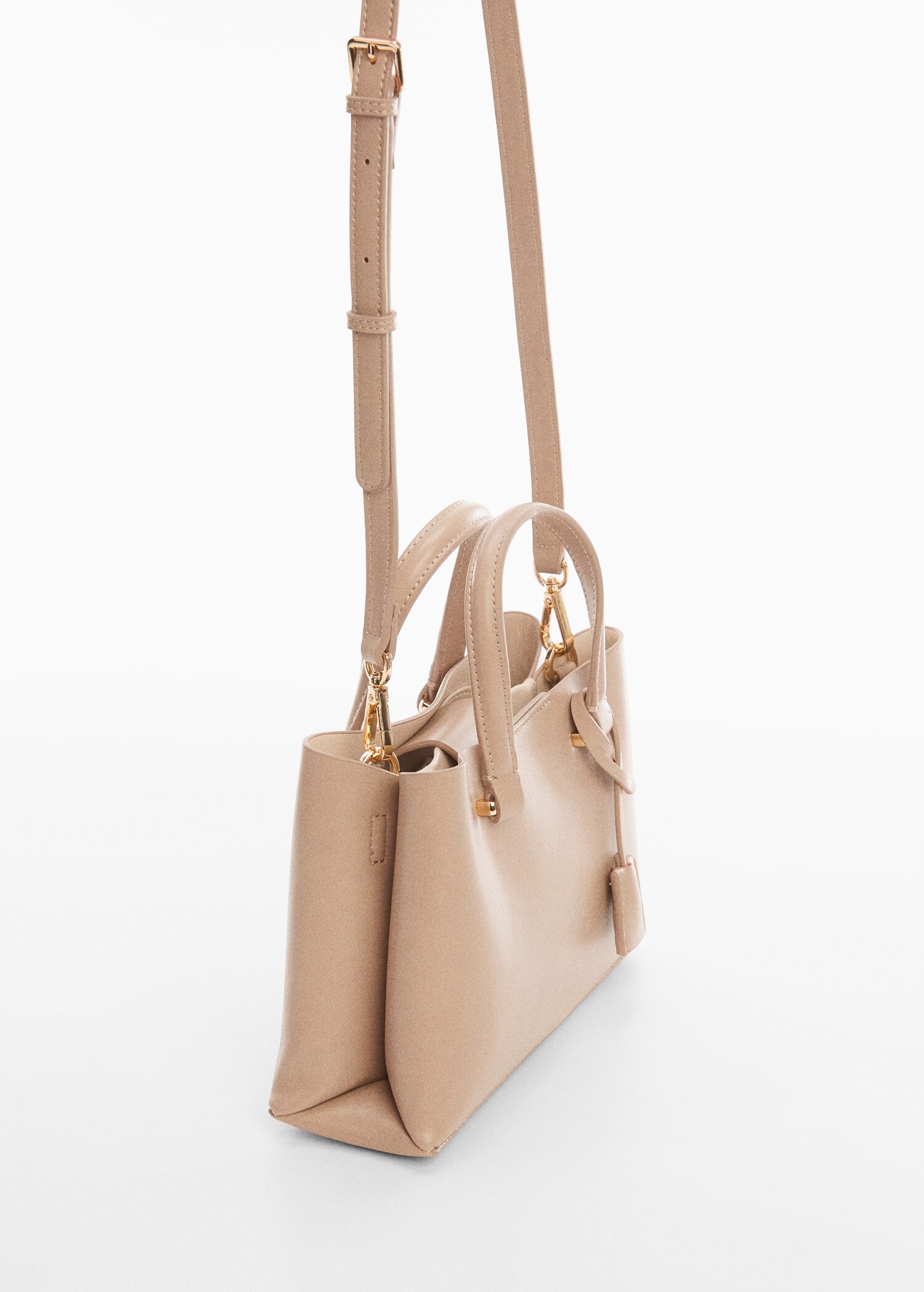 Kleine Tasche mit Doppelfach - Mittlere Ansicht